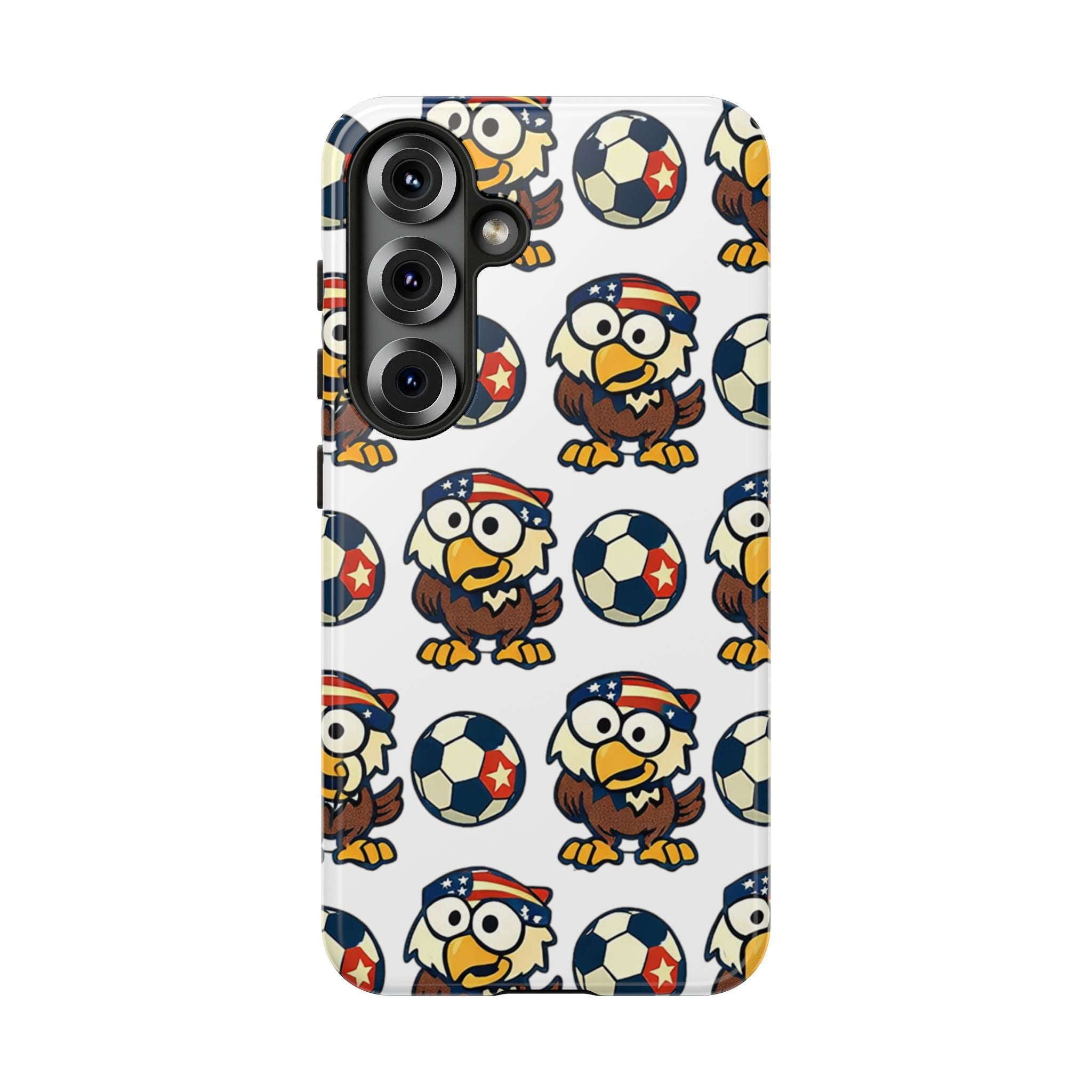 Eagle Soccer Pattern Phone Case