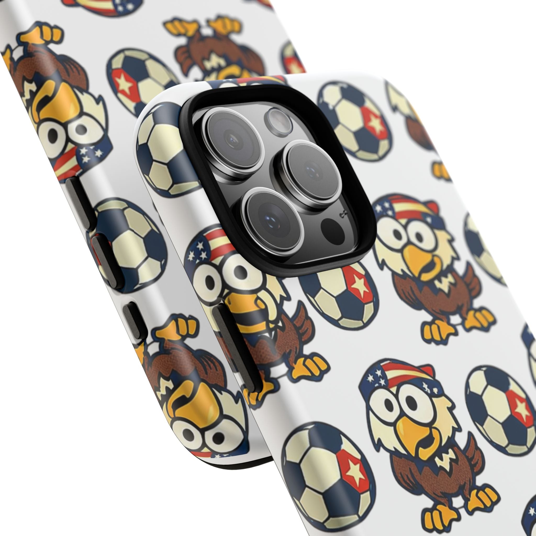 Eagle Soccer Pattern Phone Case
