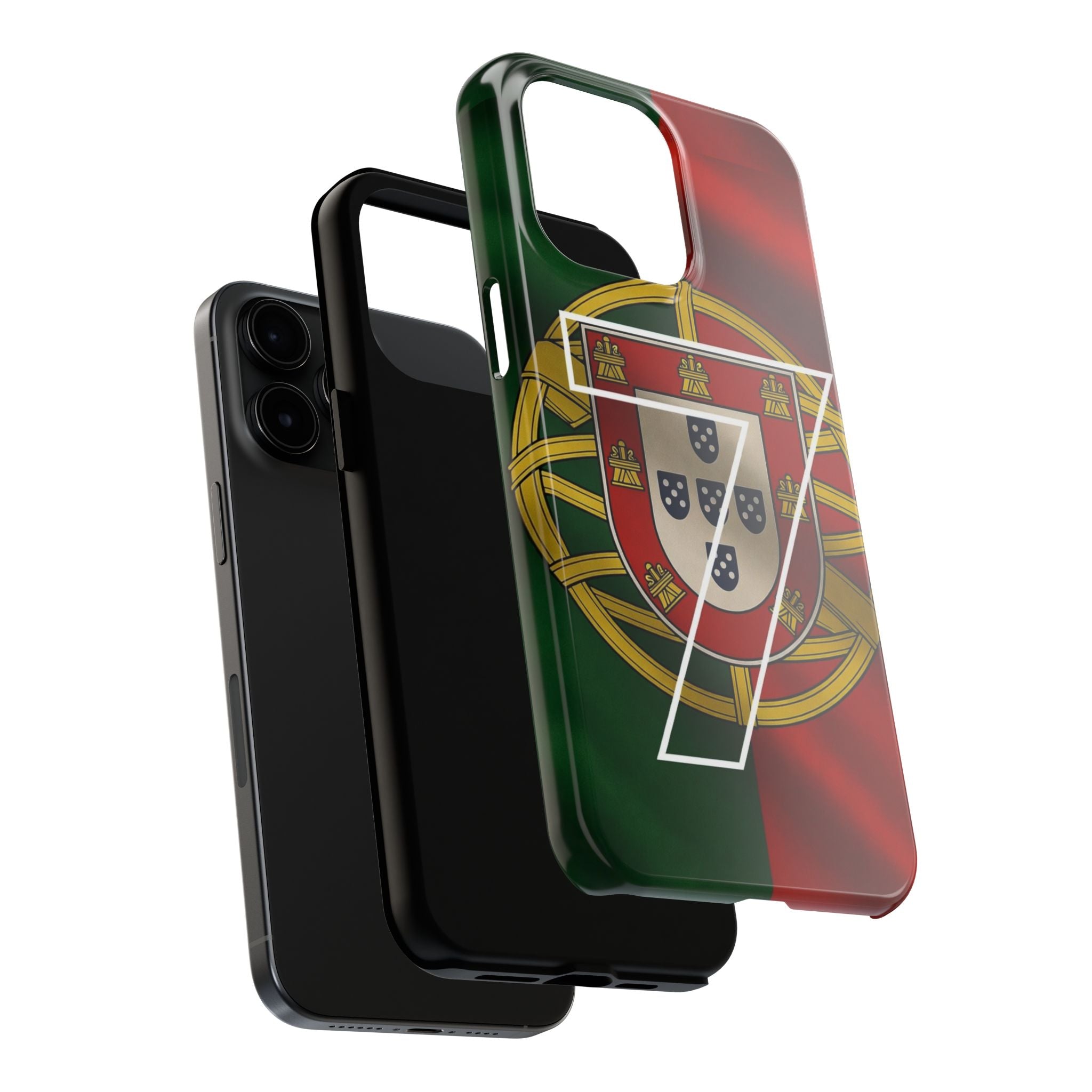 Portugal Flag Number 7 Phone Case