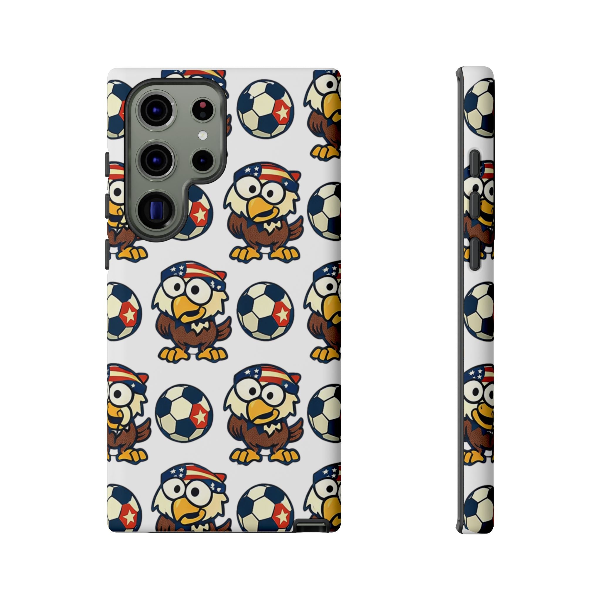 Eagle Soccer Pattern Phone Case