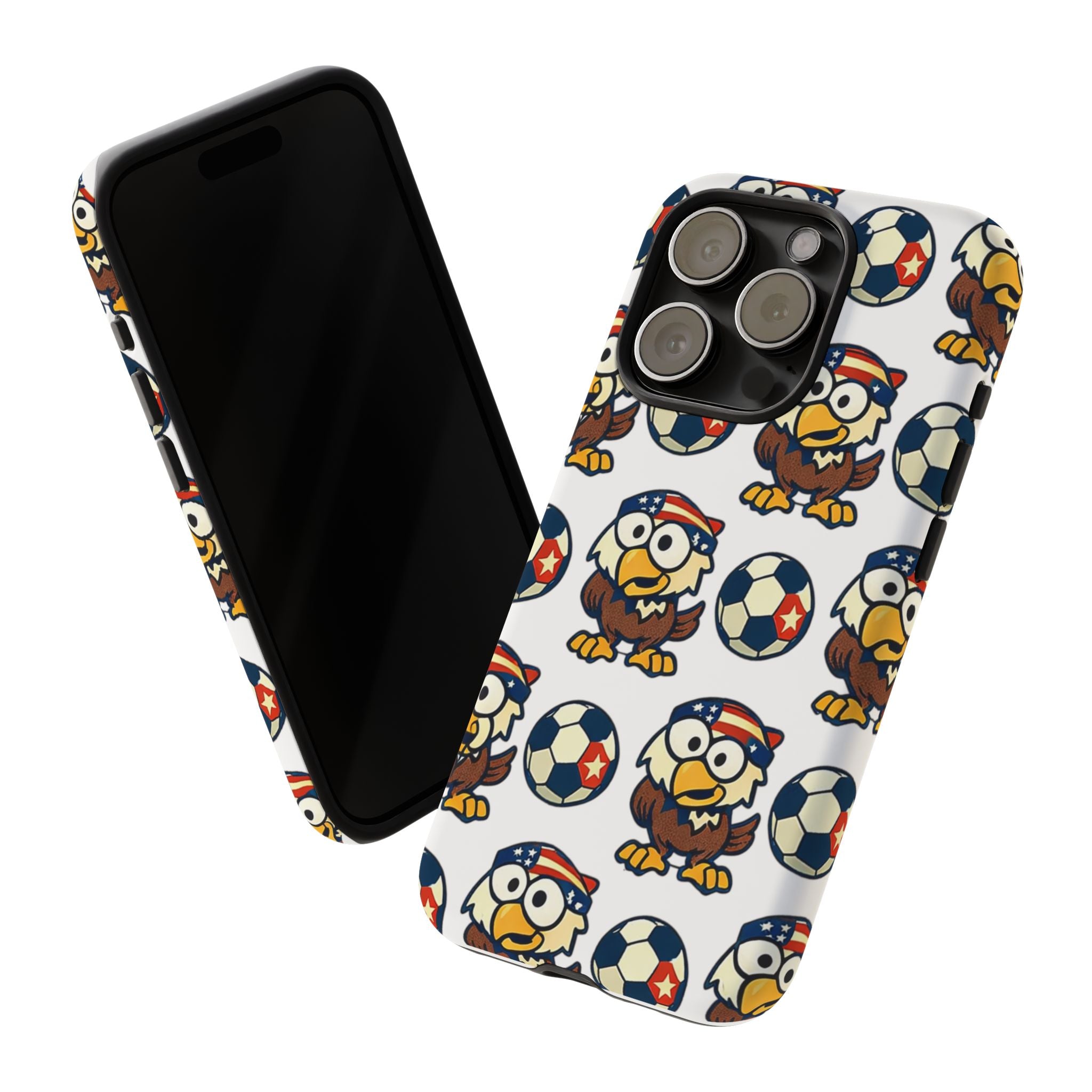 Eagle Soccer Pattern Phone Case