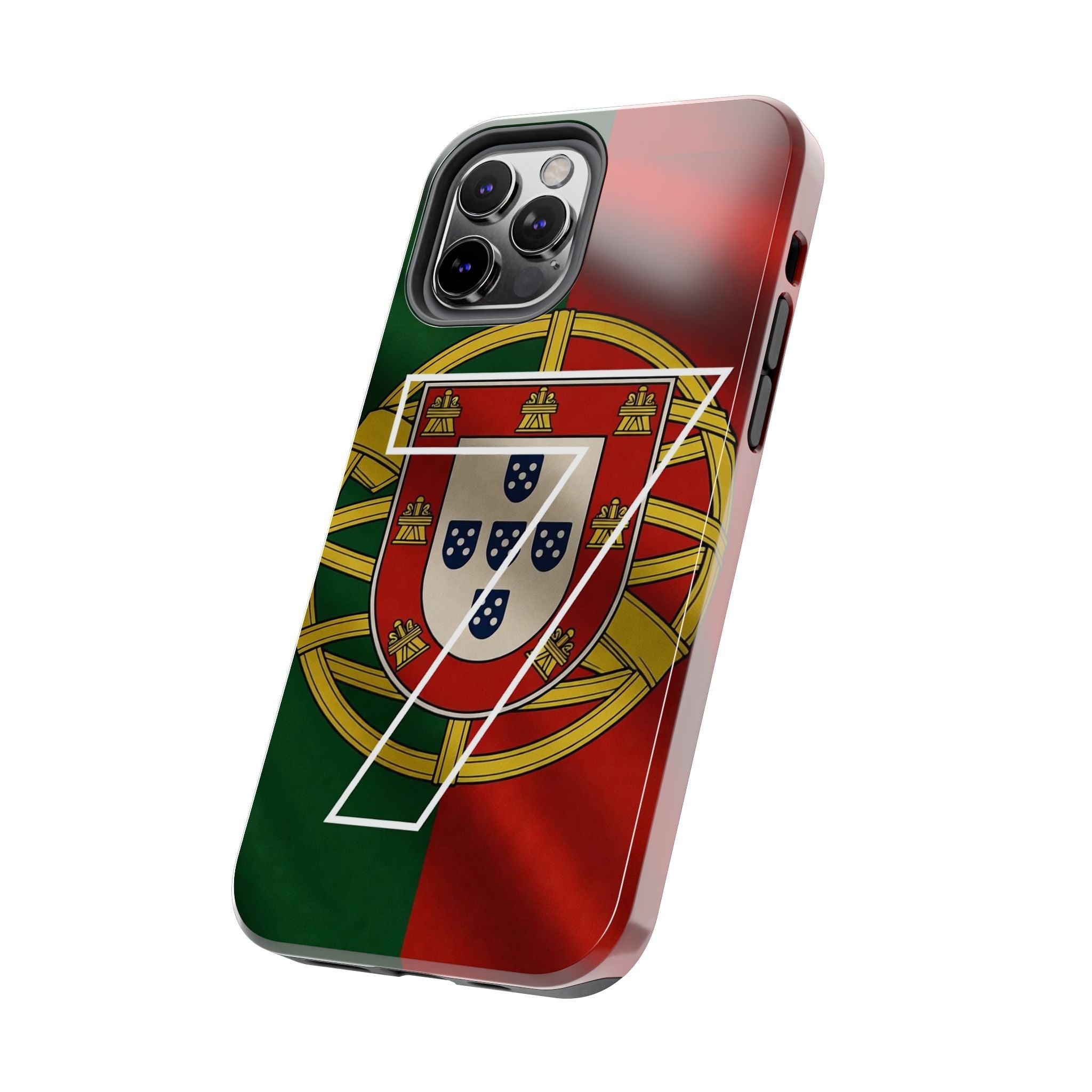 Portugal Flag Number 7 Phone Case