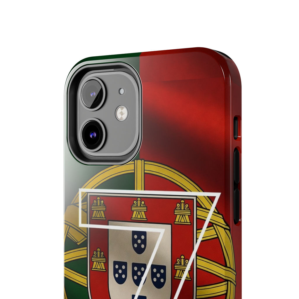 Portugal Flag Number 7 Phone Case