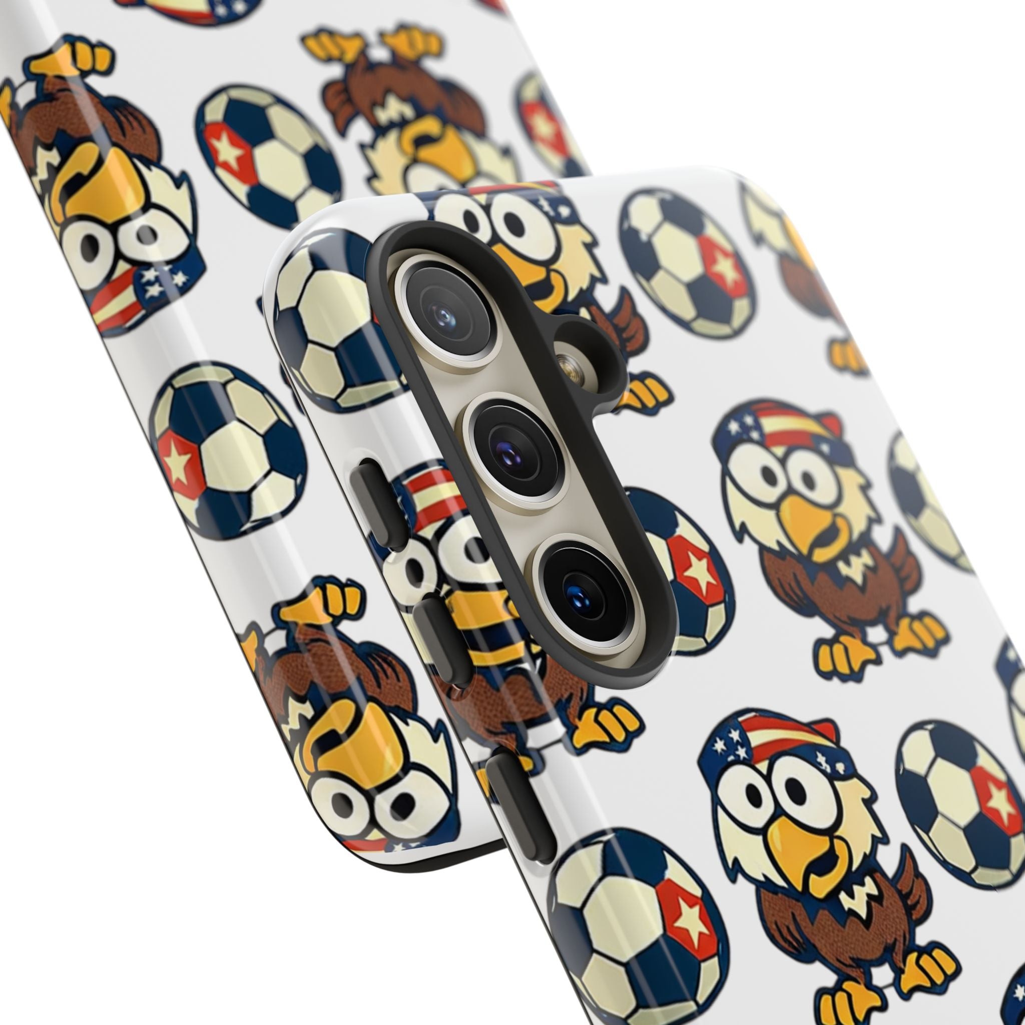 Eagle Soccer Pattern Phone Case