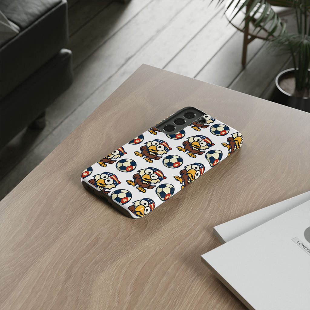 Eagle Soccer Pattern Phone Case