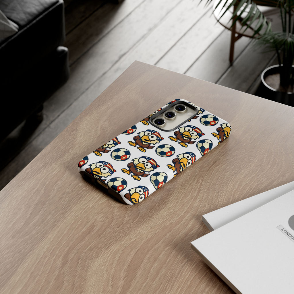 Eagle Soccer Pattern Phone Case