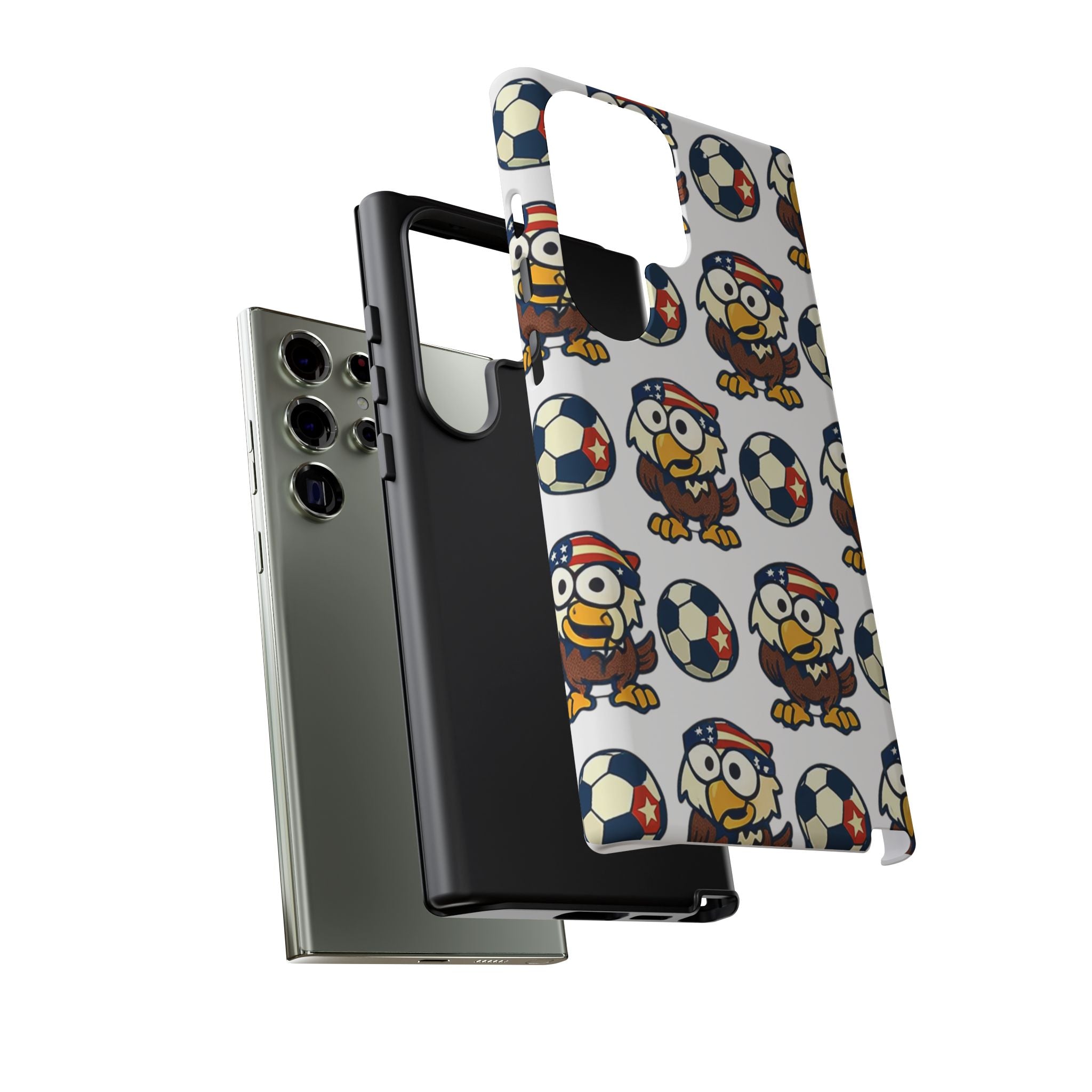 Eagle Soccer Pattern Phone Case
