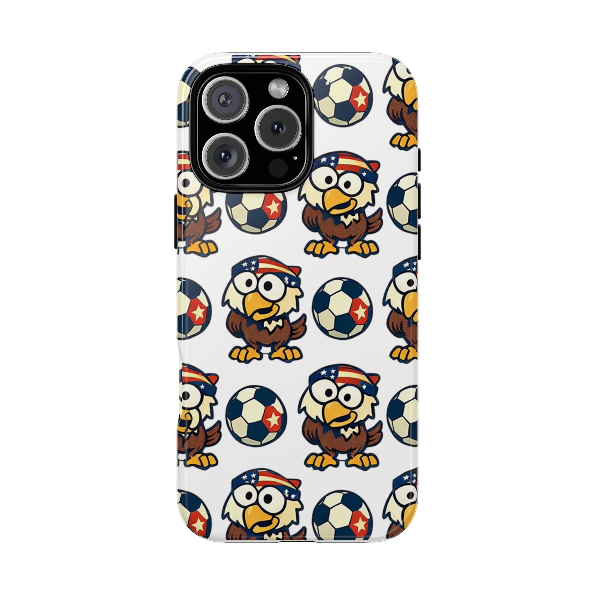 Eagle Soccer Pattern Phone Case