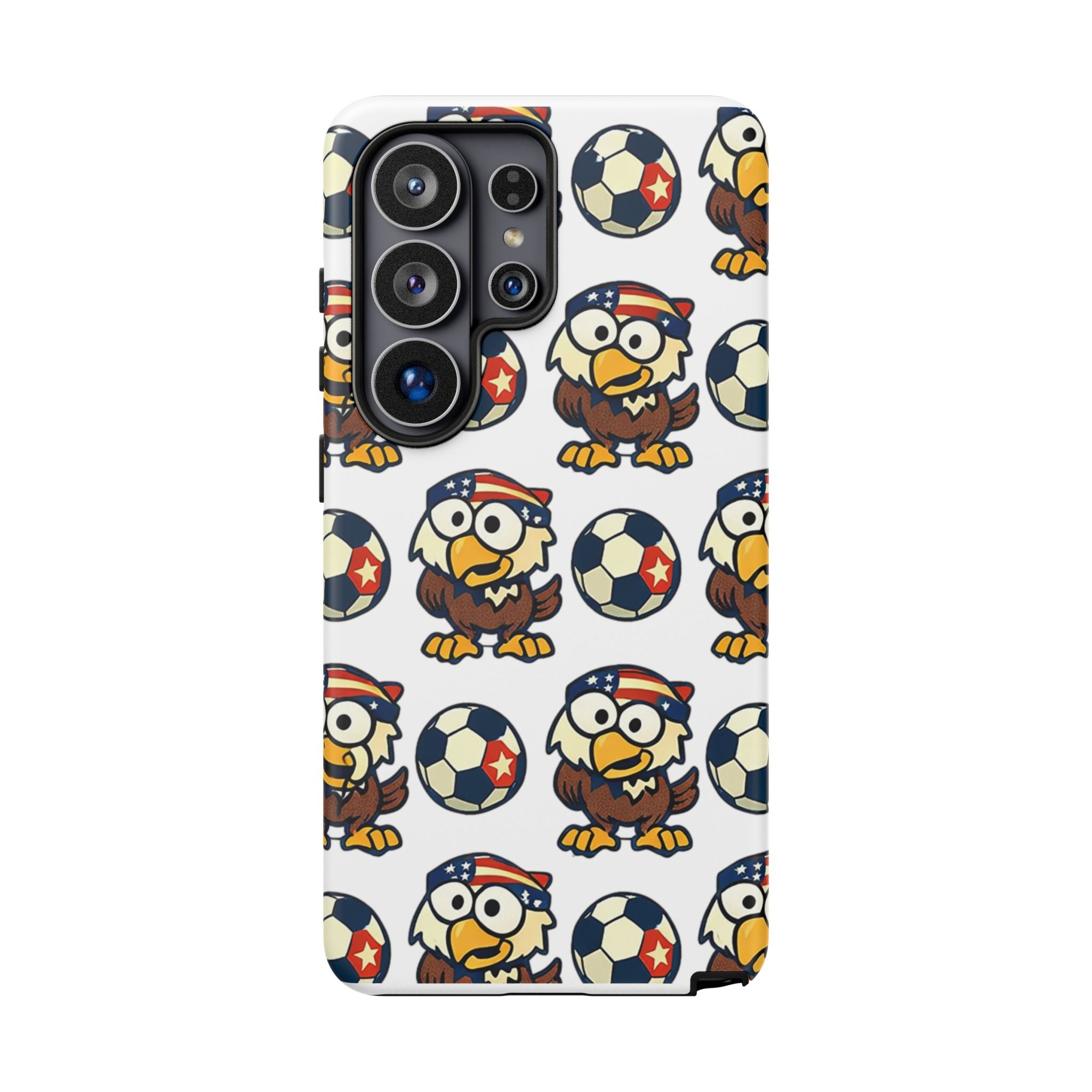Eagle Soccer Pattern Phone Case