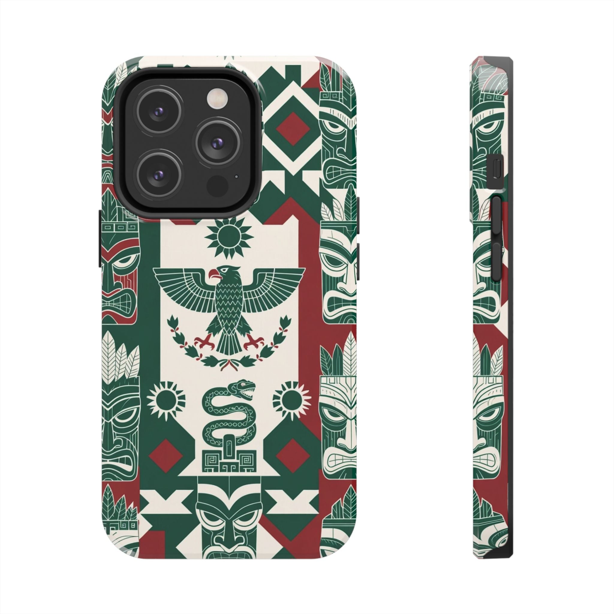 Aztec Eagle & Serpent  Phone Case