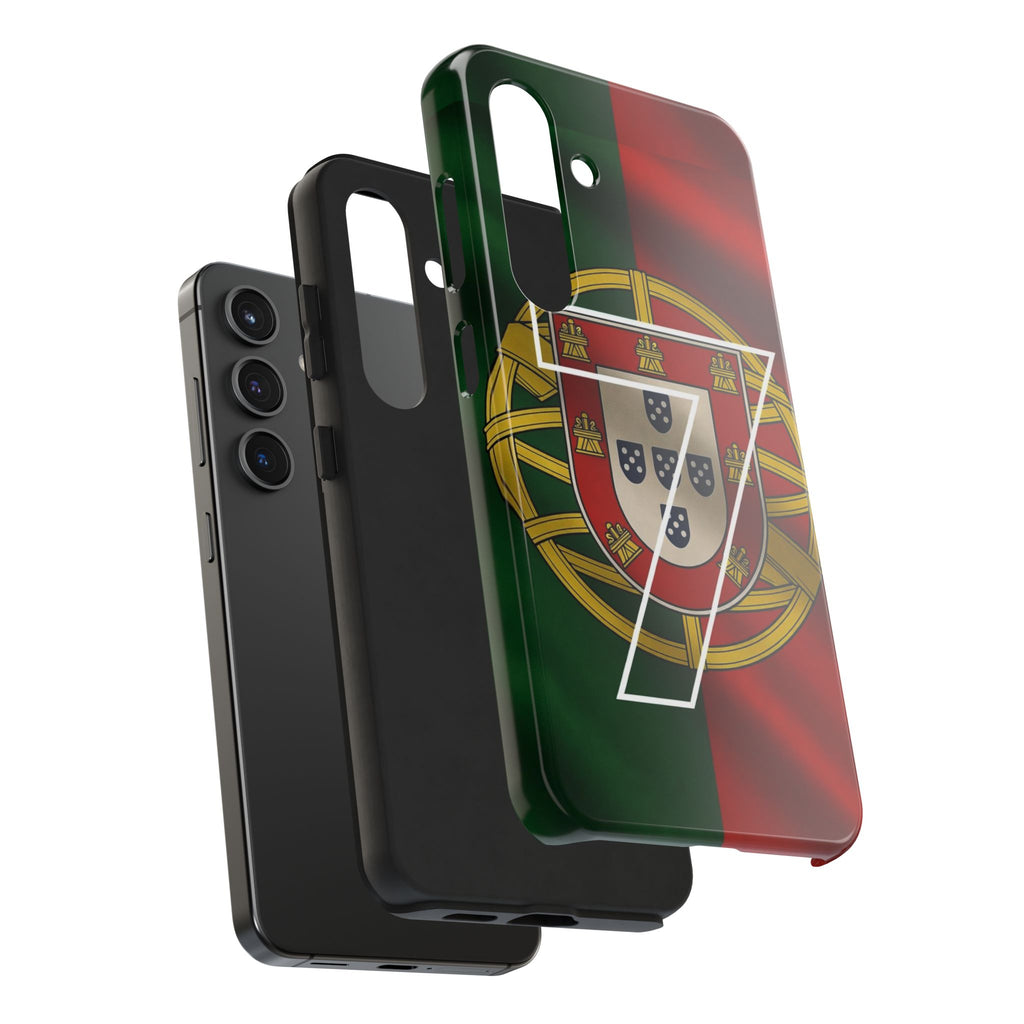 Portugal Flag Number 7 Phone Case