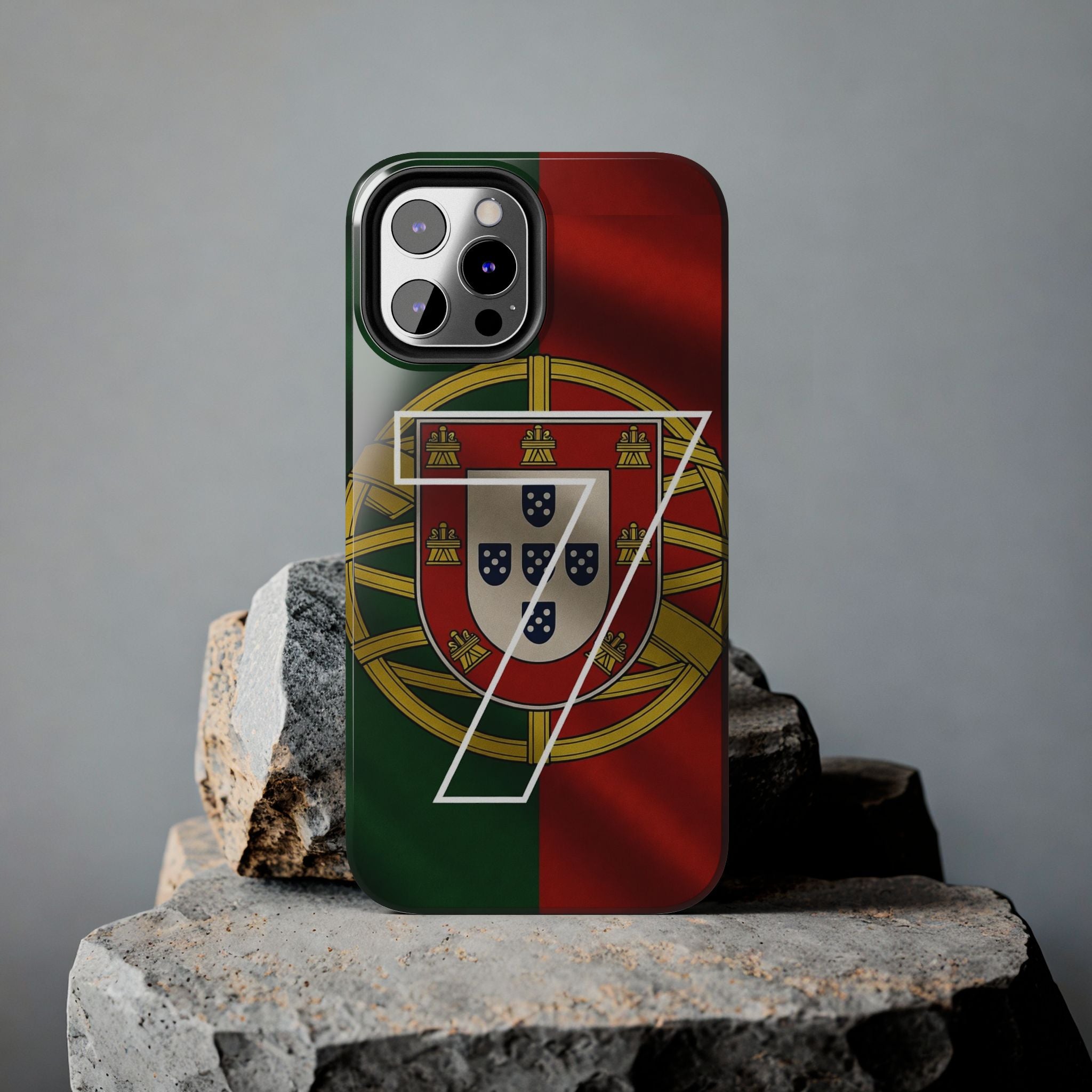 Portugal Flag Number 7 Phone Case
