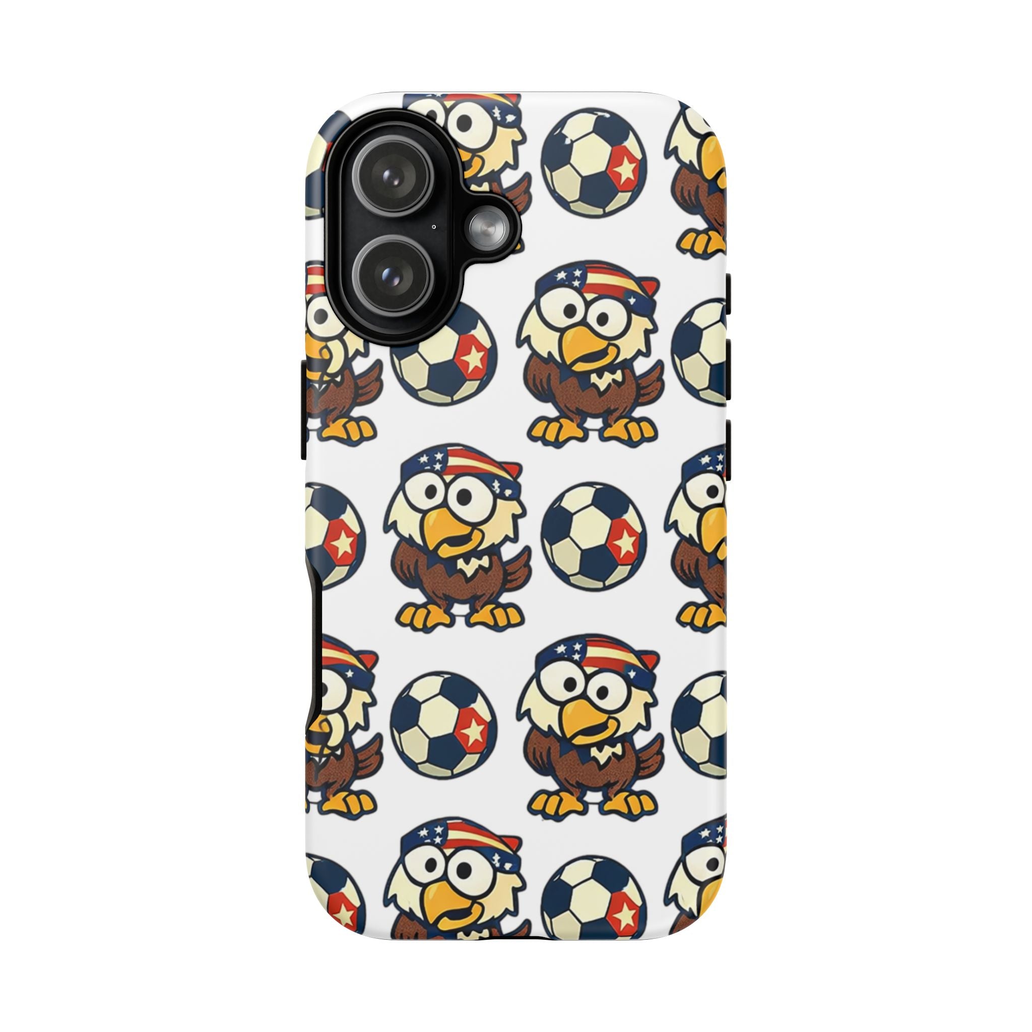Eagle Soccer Pattern Phone Case