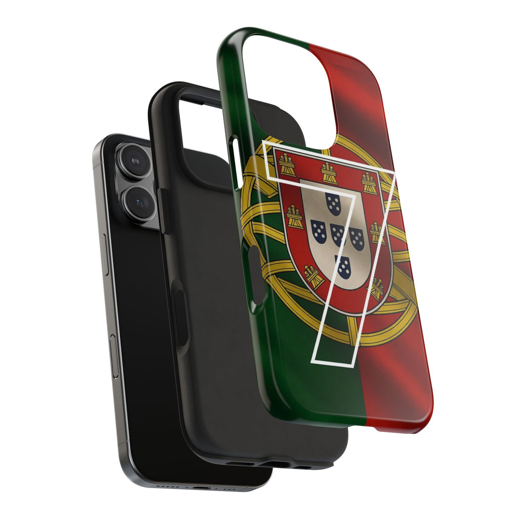 Portugal Flag Number 7 Phone Case