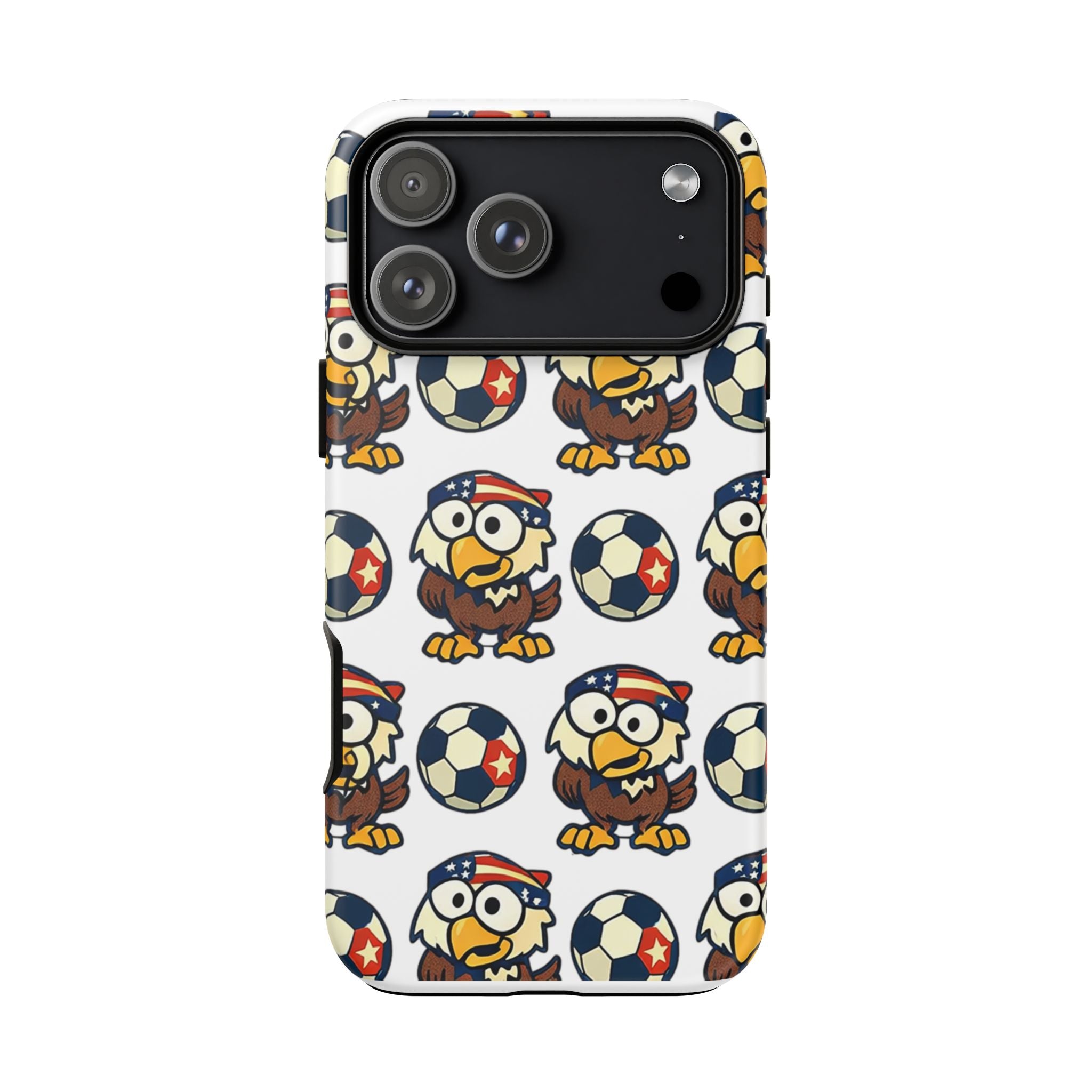 Eagle Soccer Pattern Phone Case