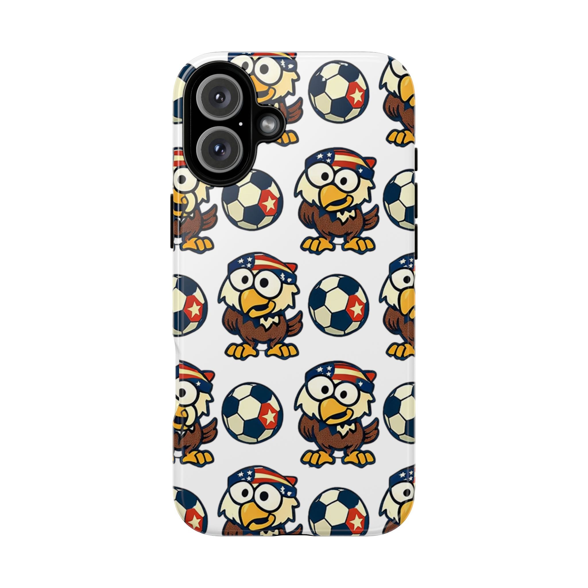 Eagle Soccer Pattern Phone Case