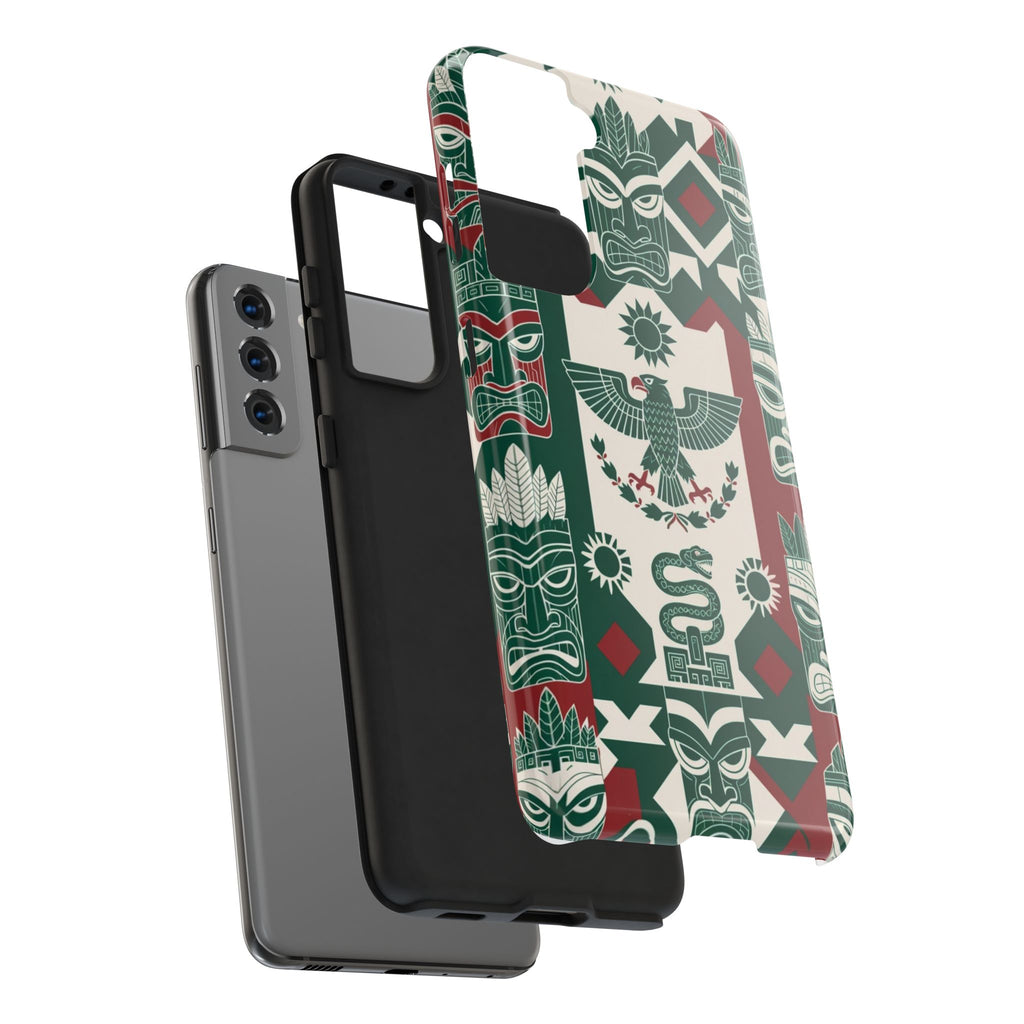 Aztec Eagle & Serpent  Phone Case