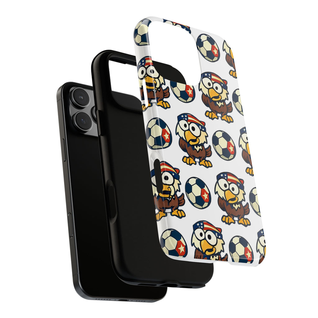 Eagle Soccer Pattern Phone Case