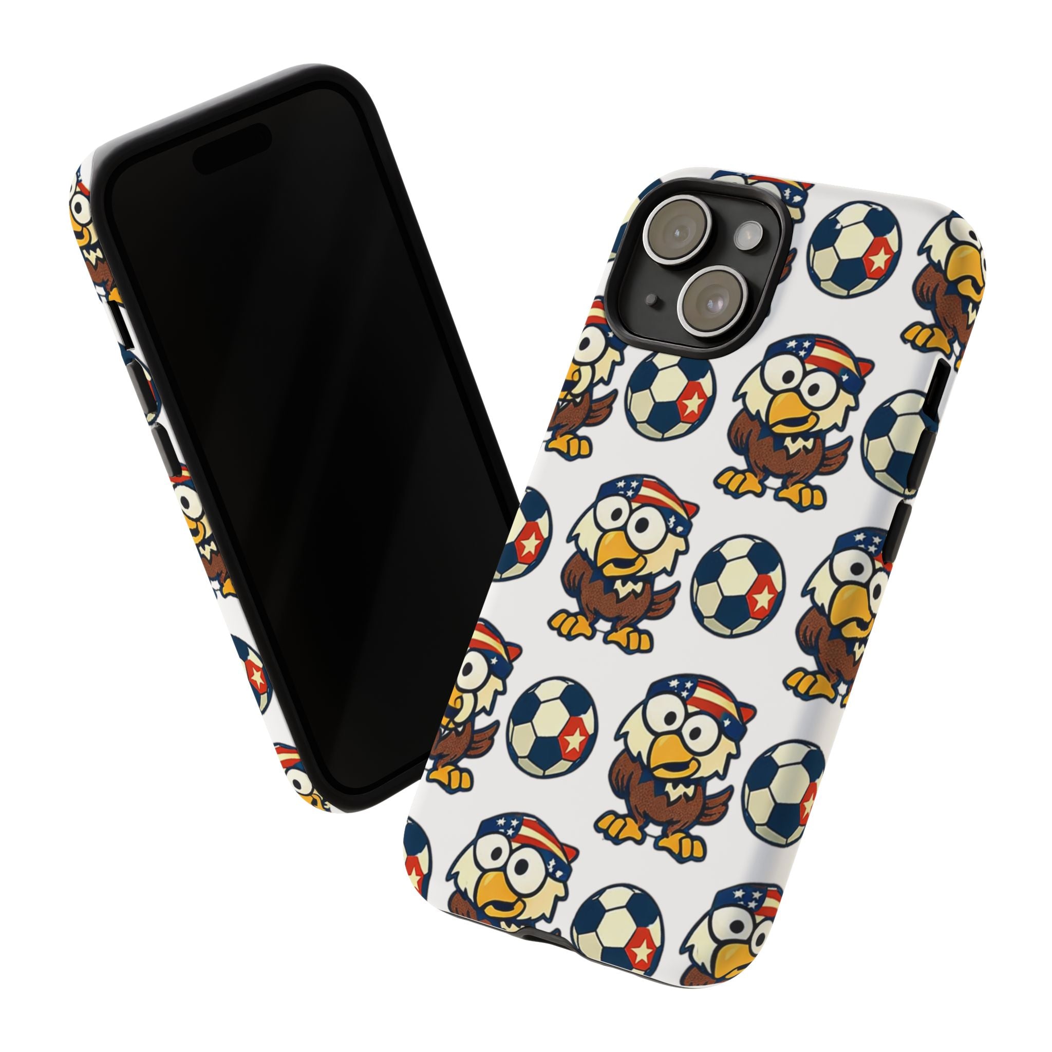Eagle Soccer Pattern Phone Case
