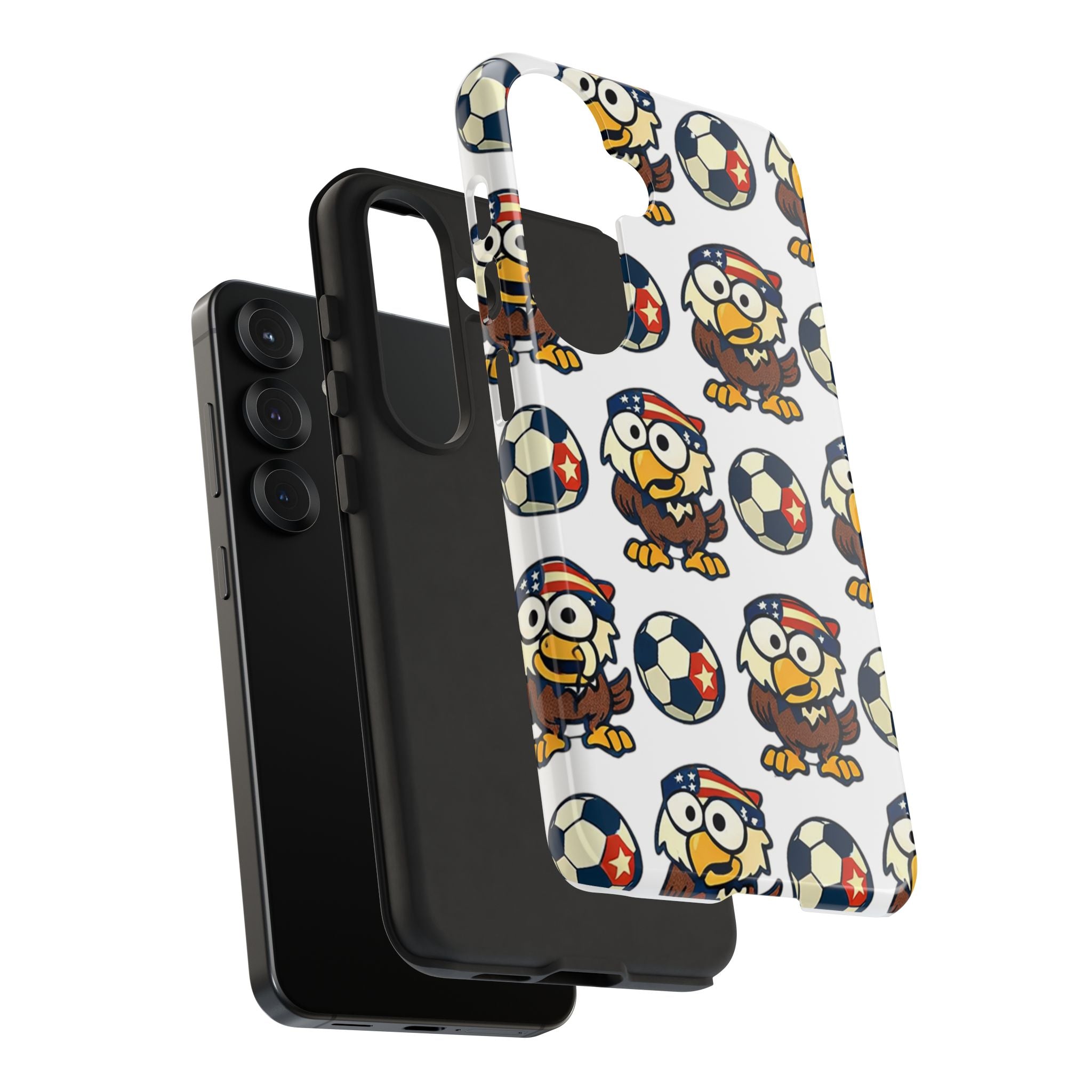 Eagle Soccer Pattern Phone Case