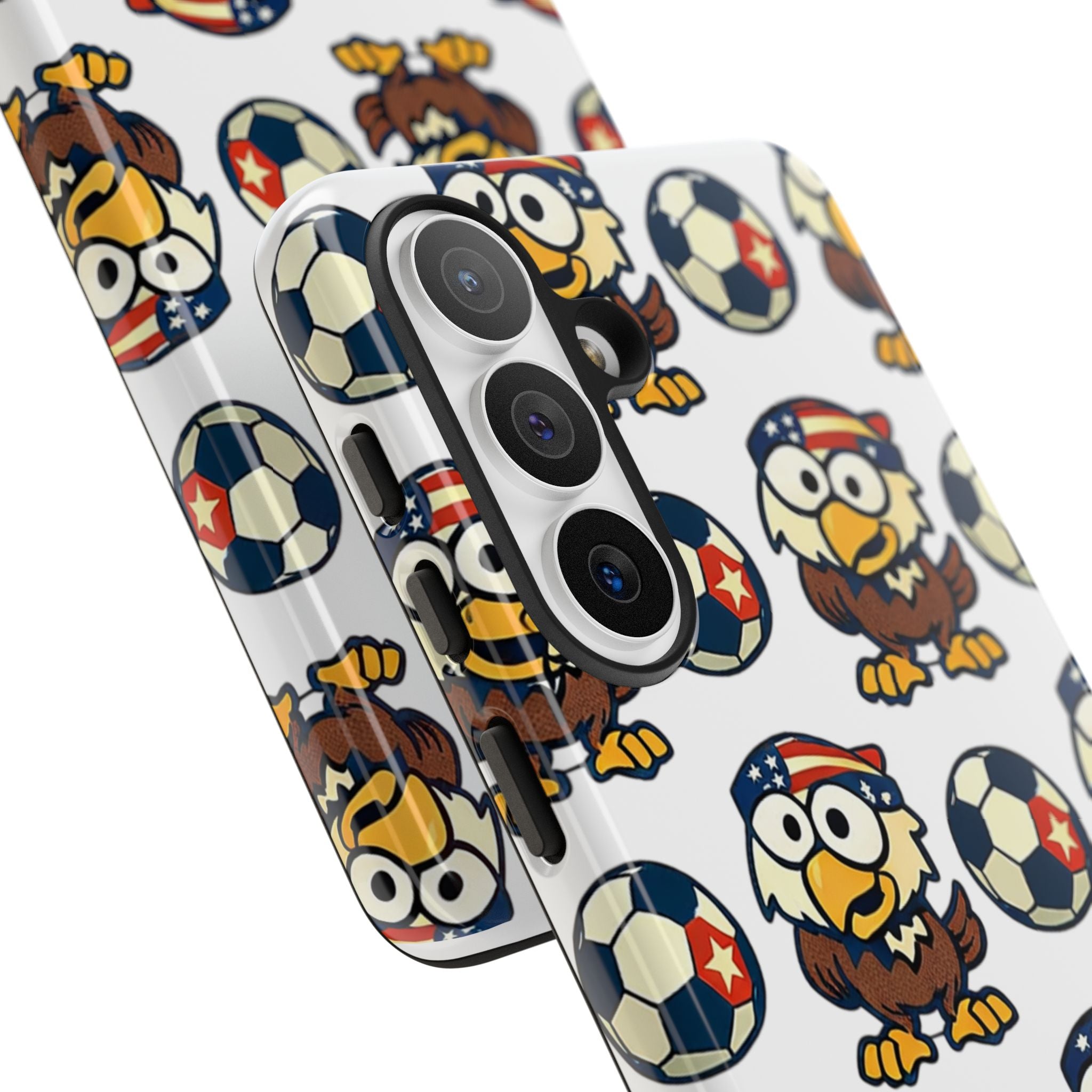 Eagle Soccer Pattern Phone Case