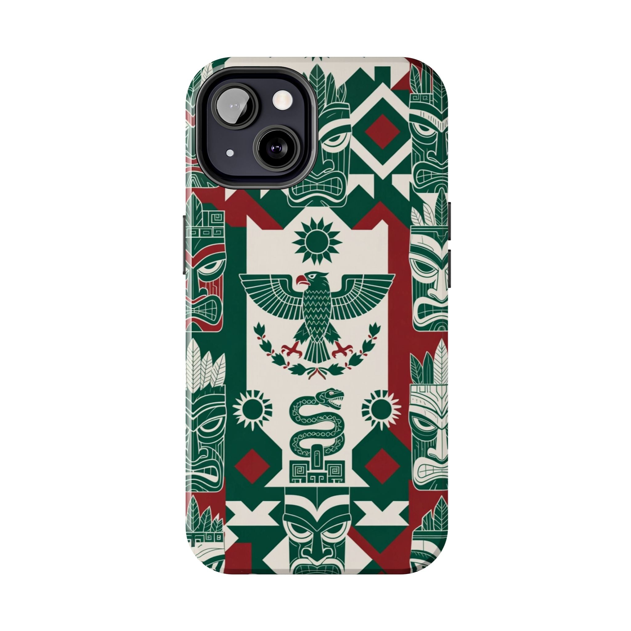 Aztec Eagle & Serpent  Phone Case