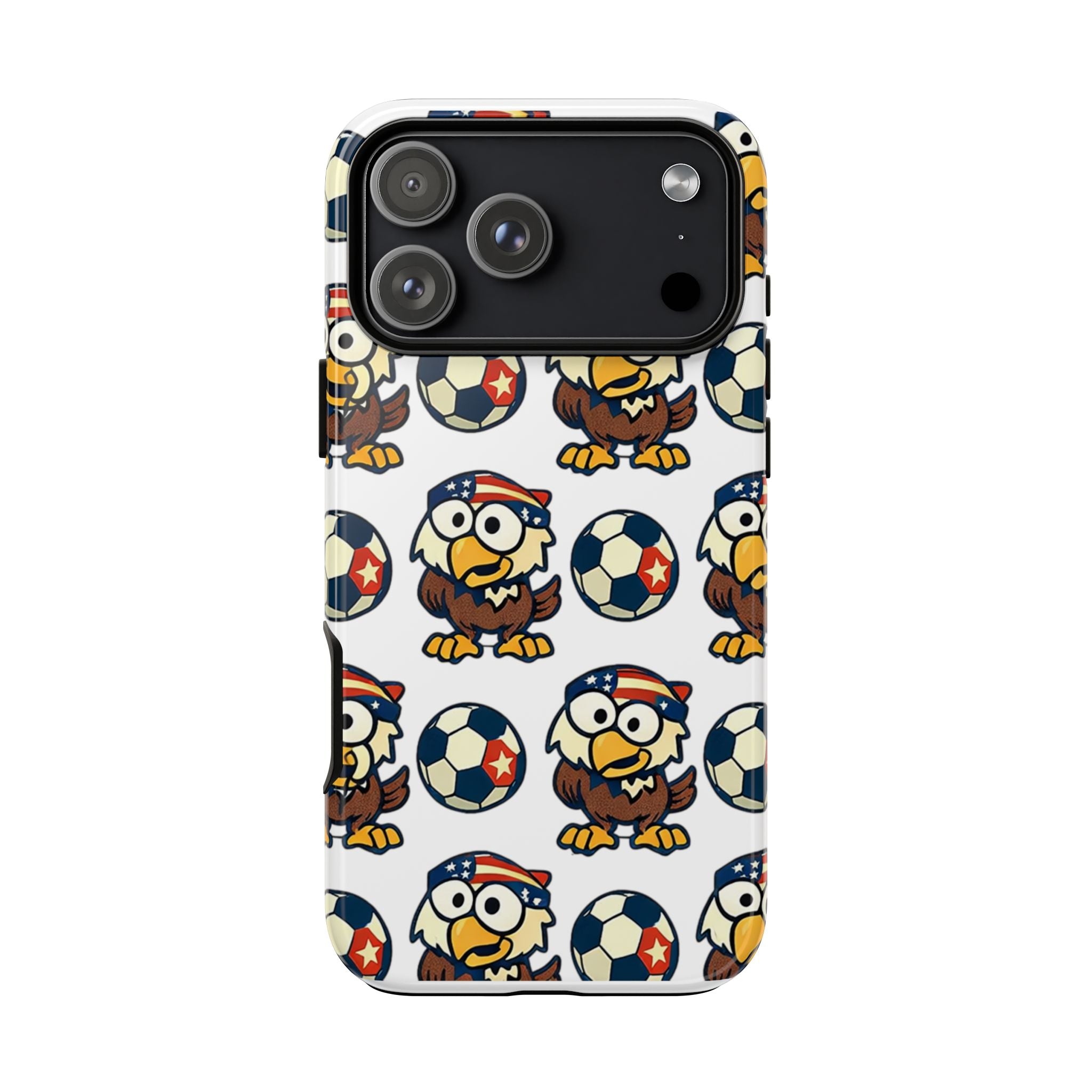 Eagle Soccer Pattern Phone Case