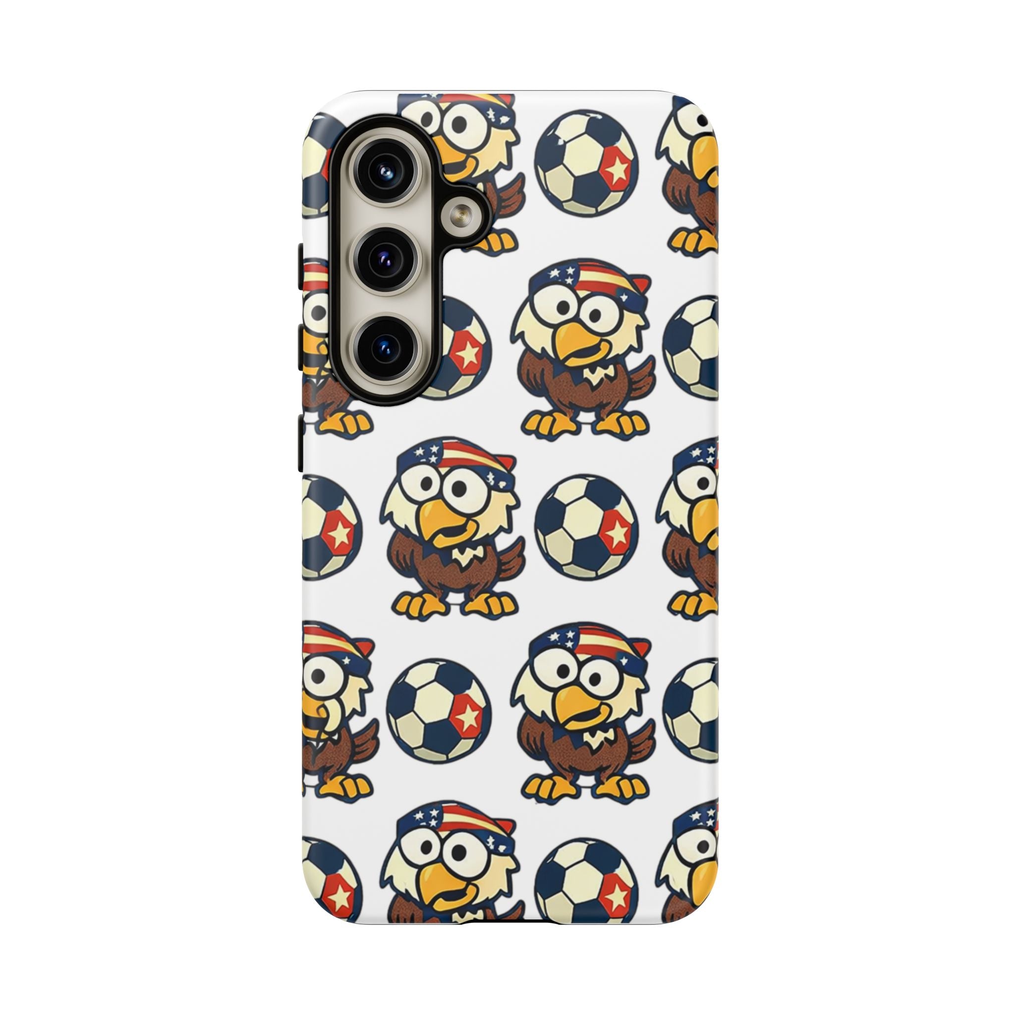 Eagle Soccer Pattern Phone Case