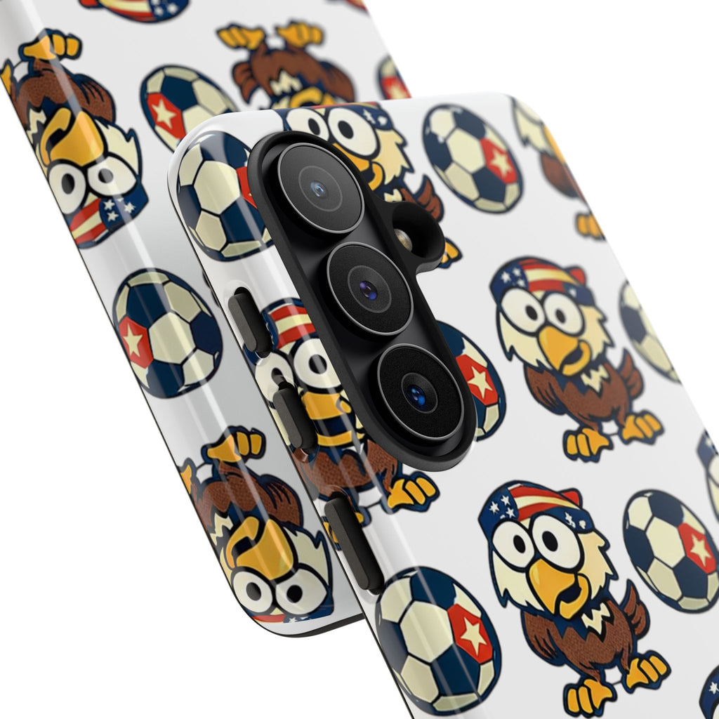Eagle Soccer Pattern Phone Case