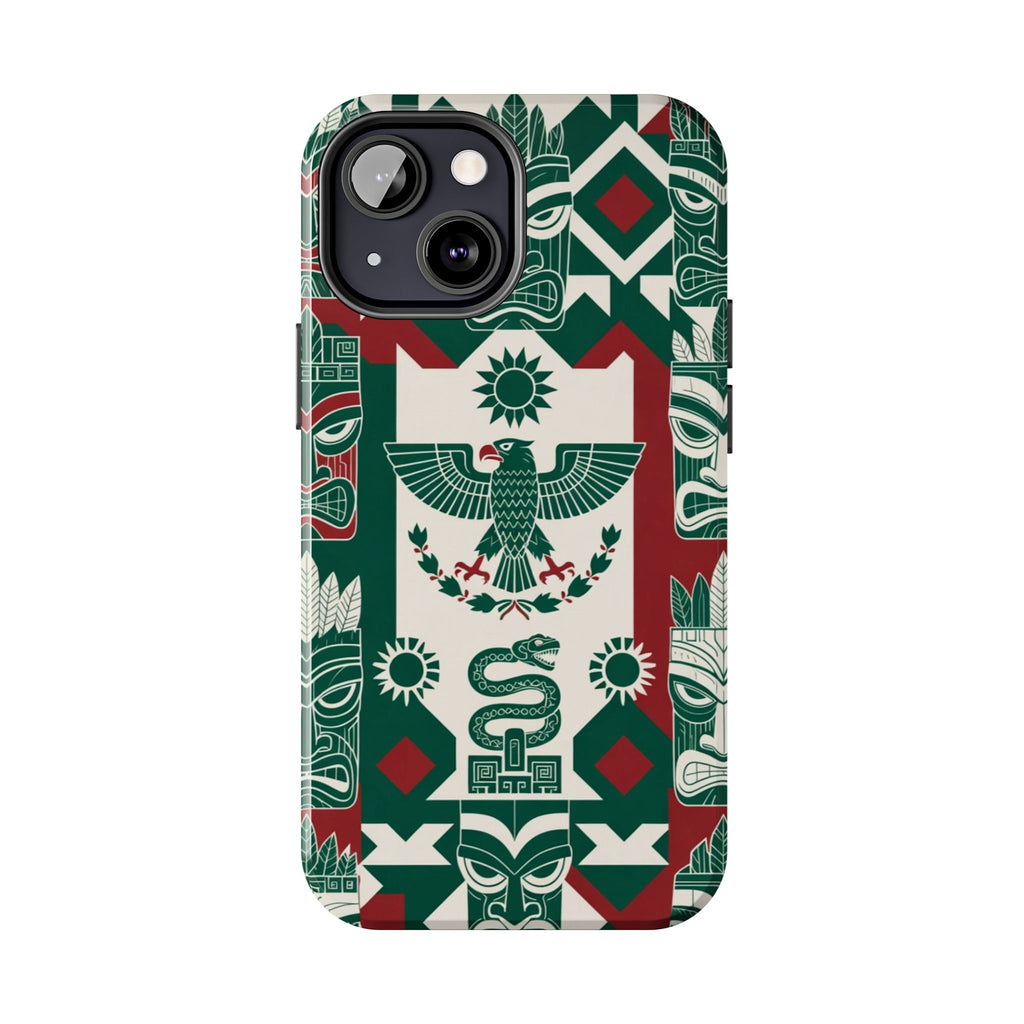 Aztec Eagle & Serpent  Phone Case