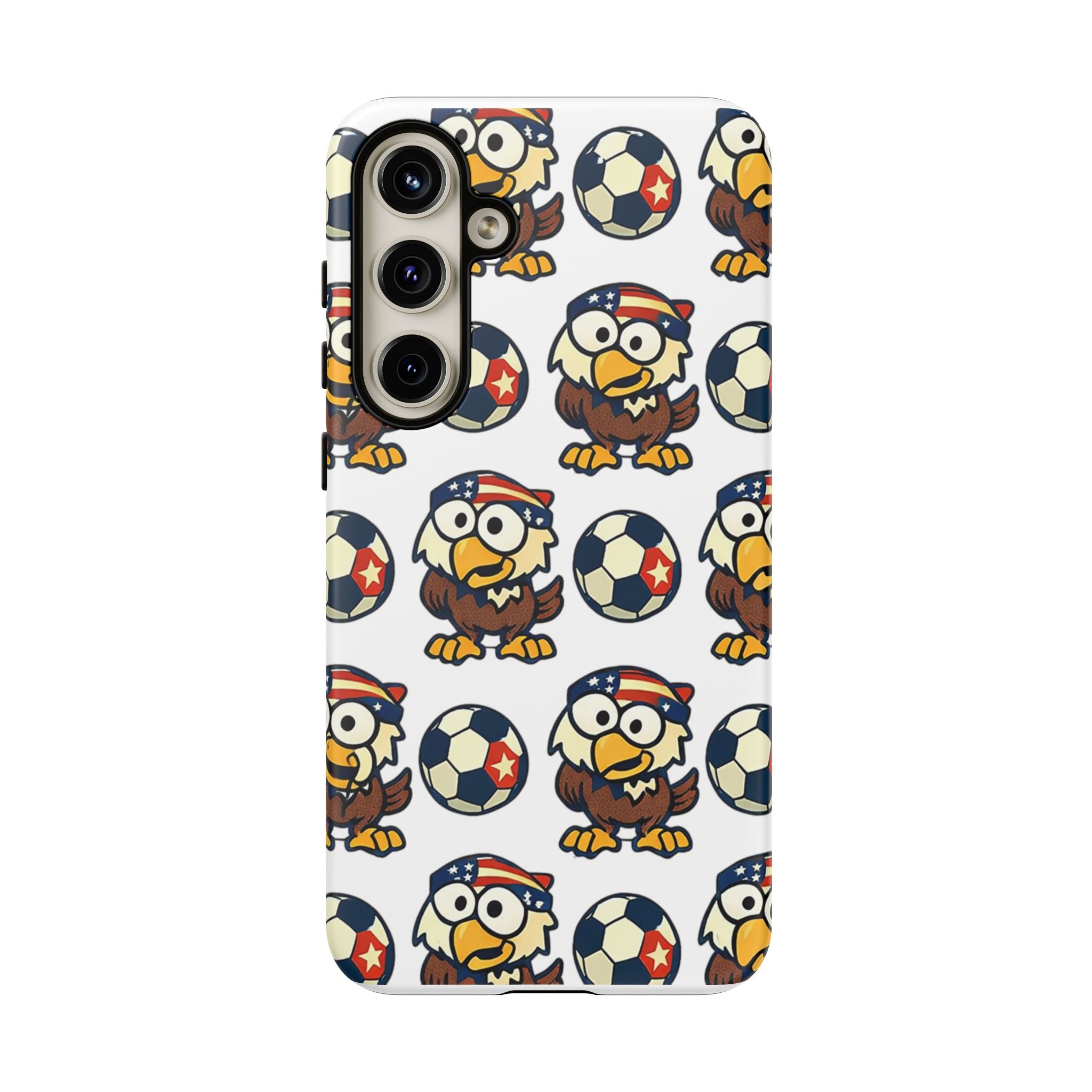 Eagle Soccer Pattern Phone Case