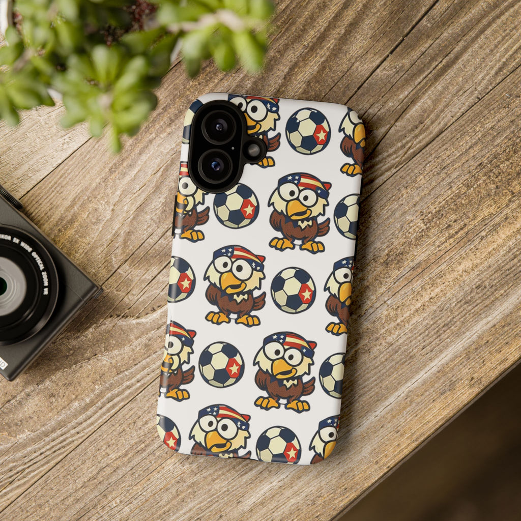 Eagle Soccer Pattern Phone Case