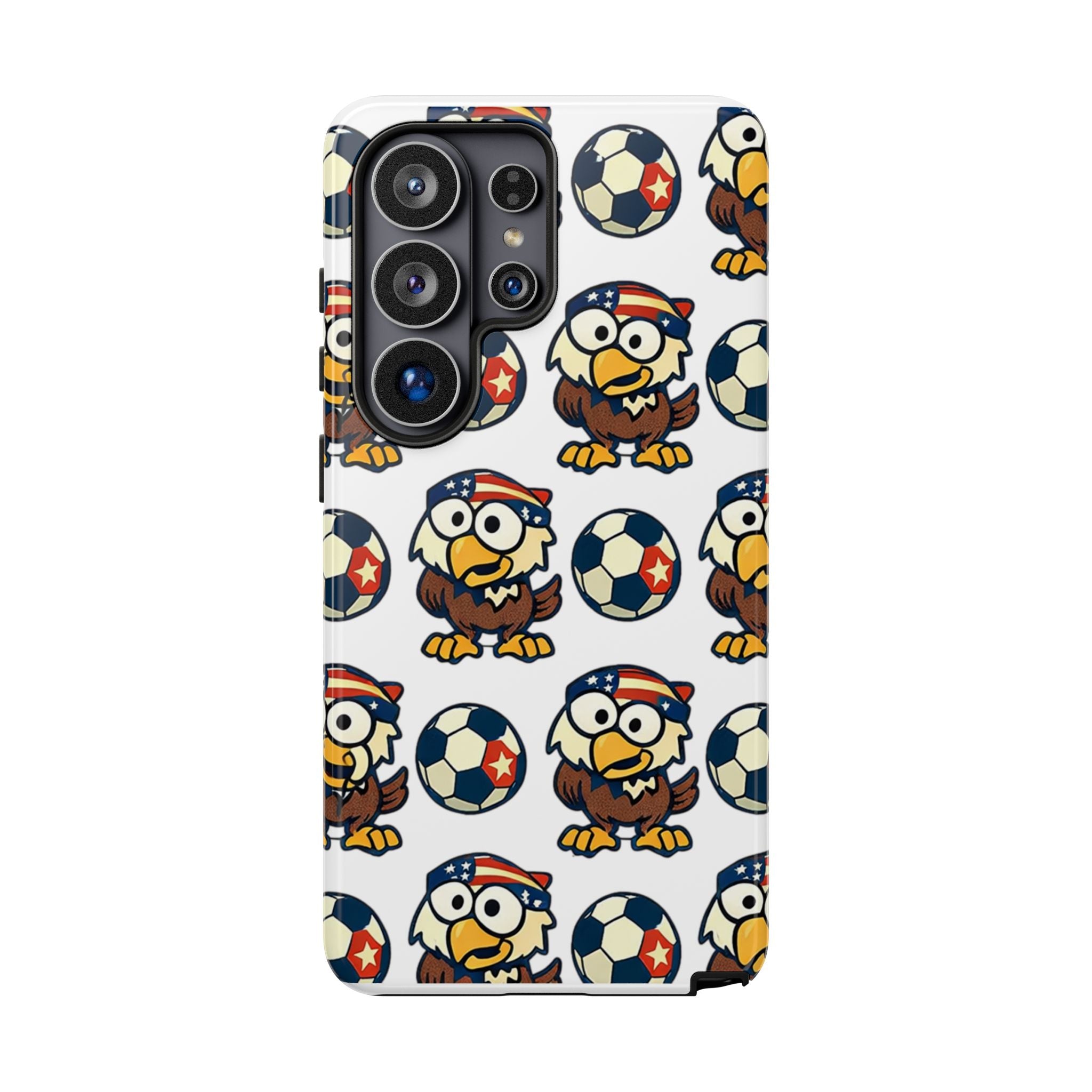 Eagle Soccer Pattern Phone Case
