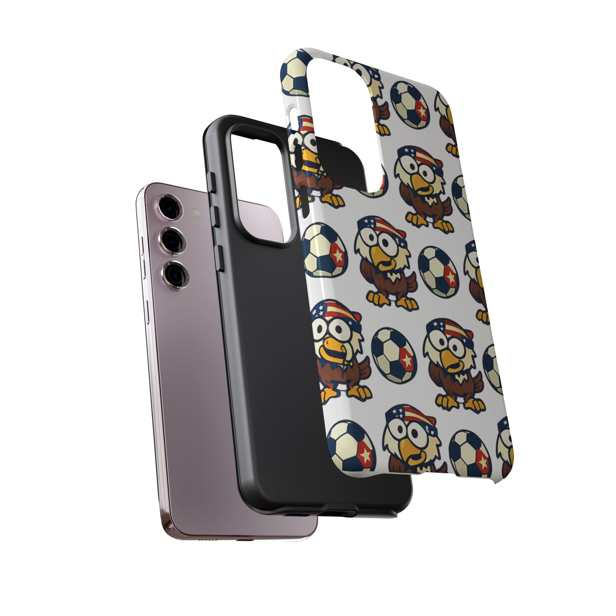 Eagle Soccer Pattern Phone Case