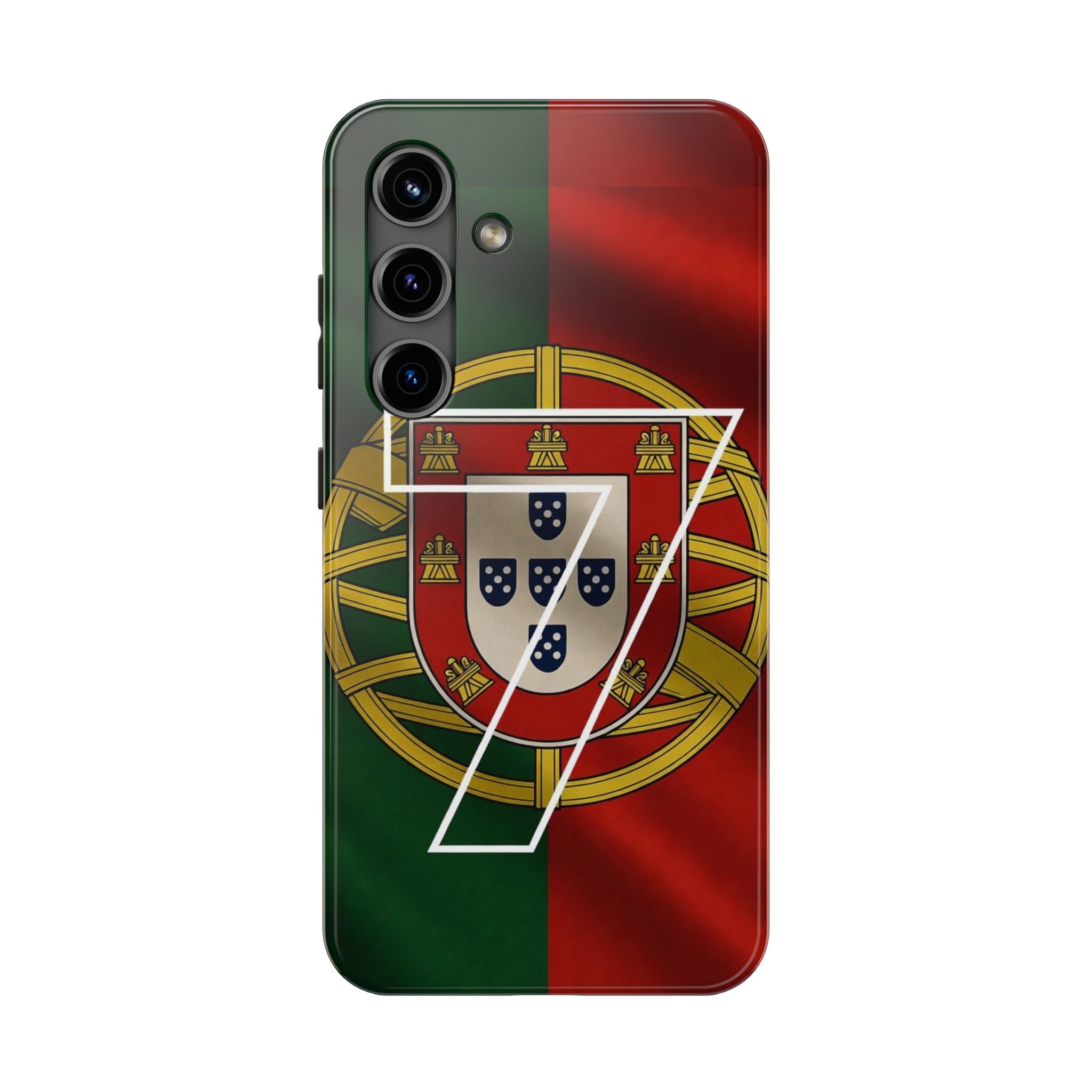Portugal Flag Number 7 Phone Case