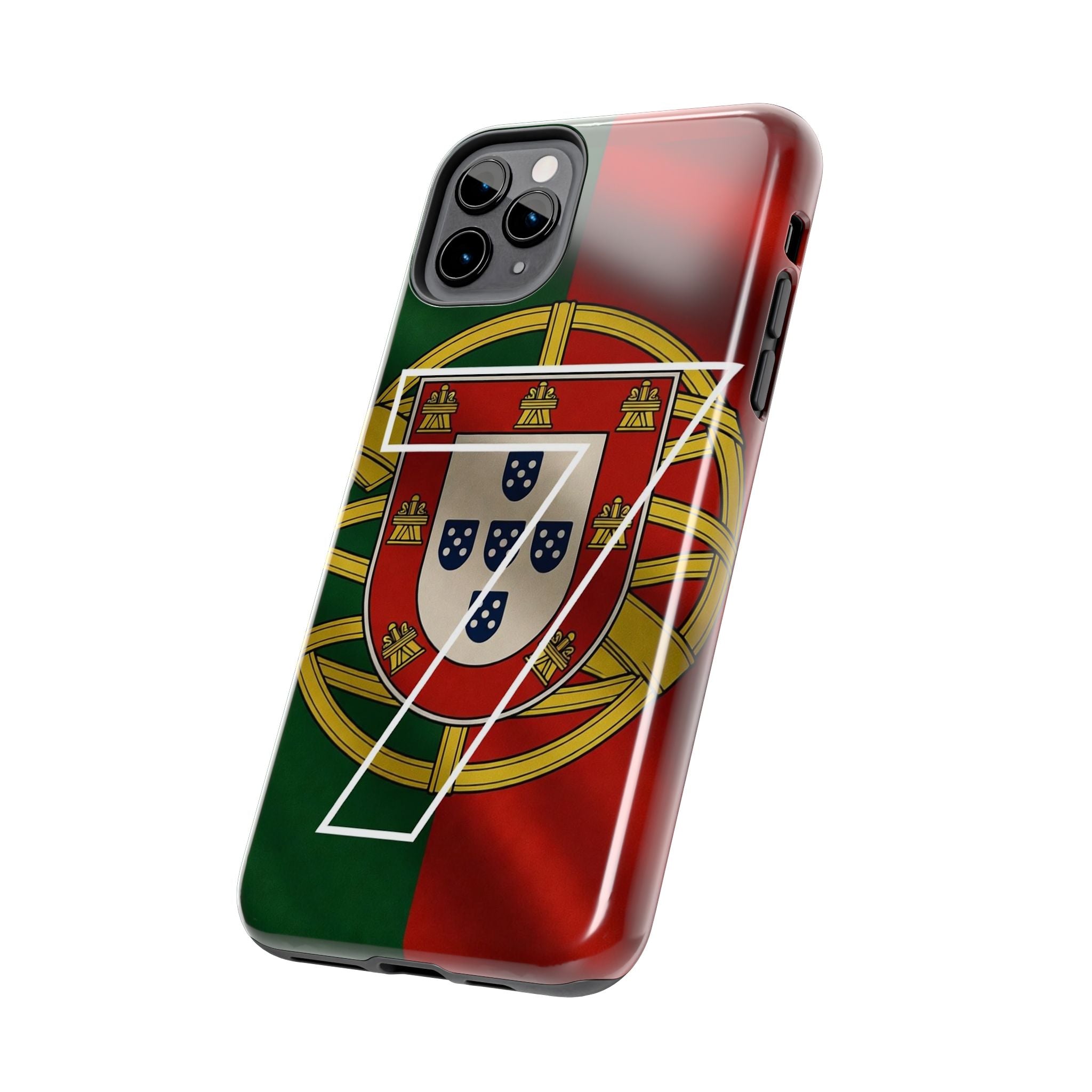 Portugal Flag Number 7 Phone Case