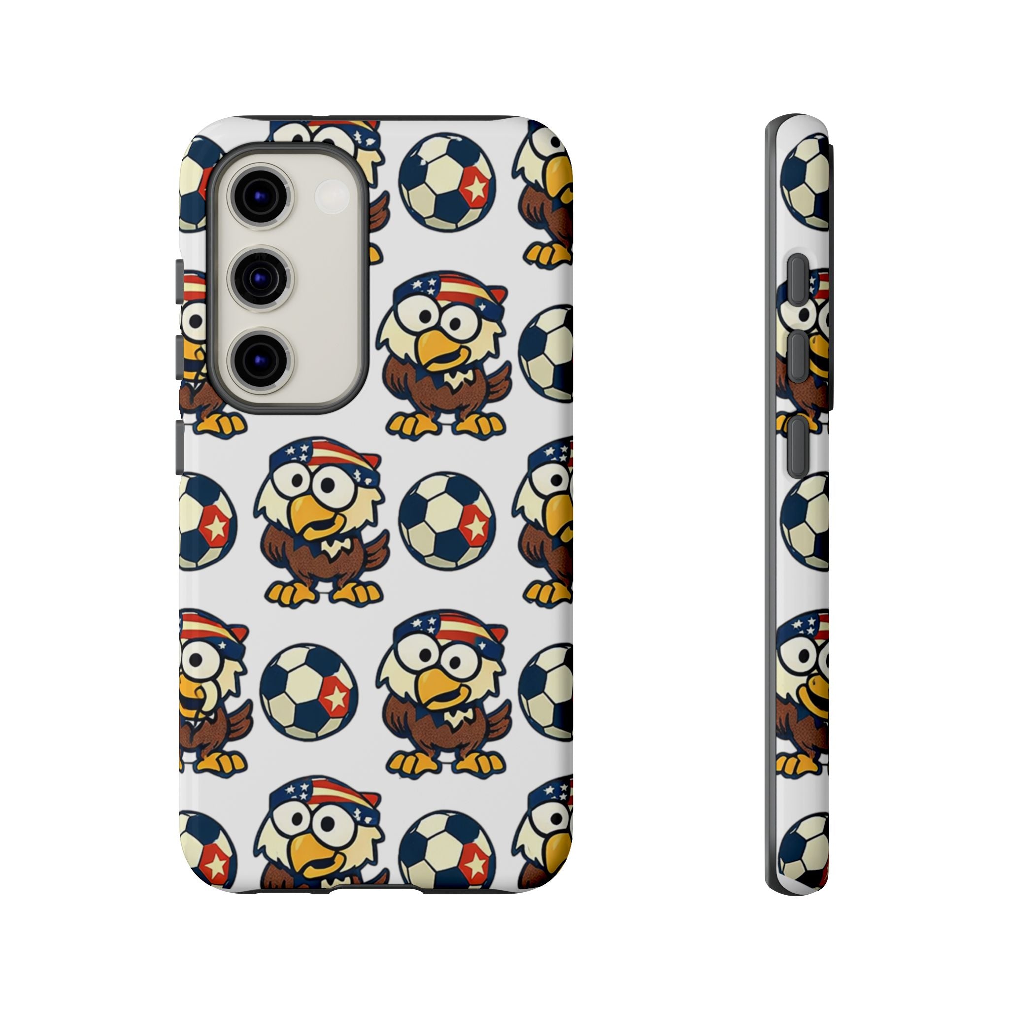 Eagle Soccer Pattern Phone Case