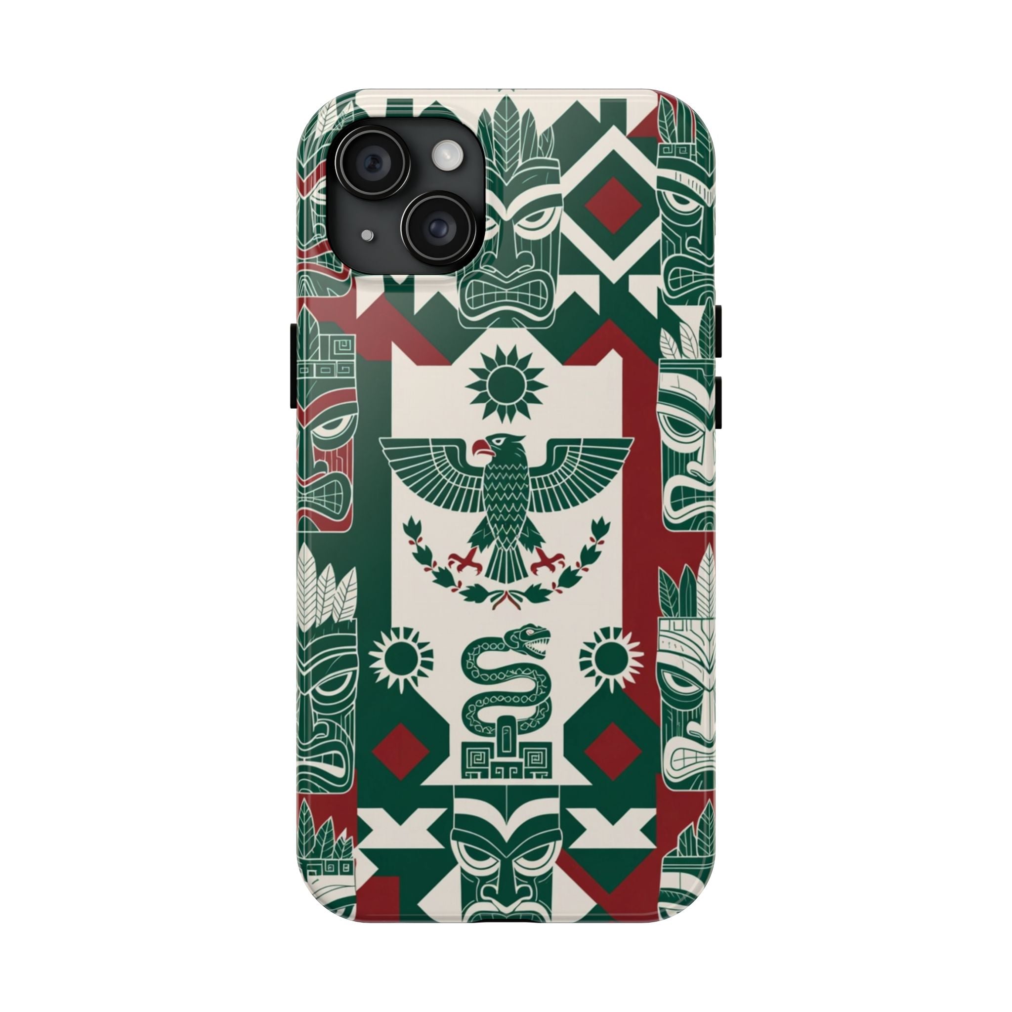 Aztec Eagle & Serpent  Phone Case