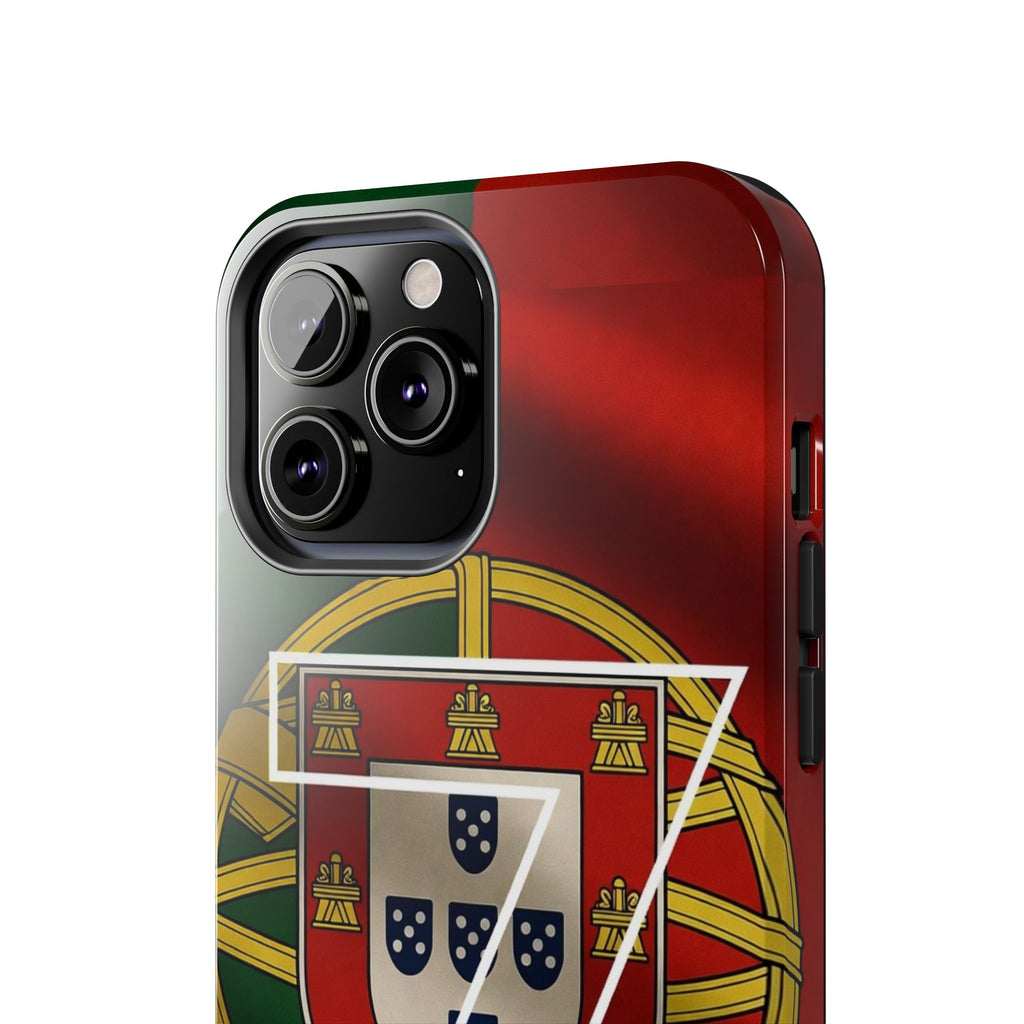 Portugal Flag Number 7 Phone Case