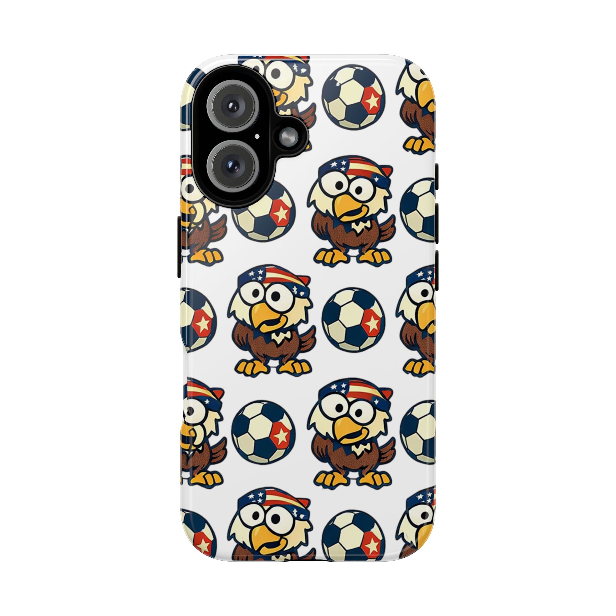 Eagle Soccer Pattern Phone Case