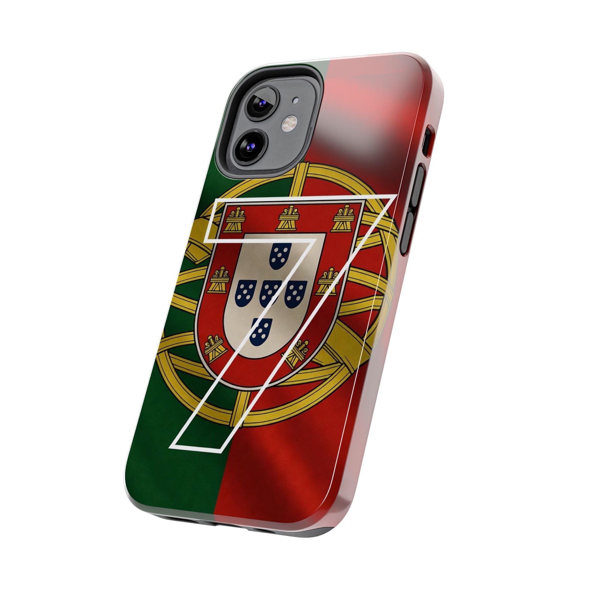 Portugal Flag Number 7 Phone Case