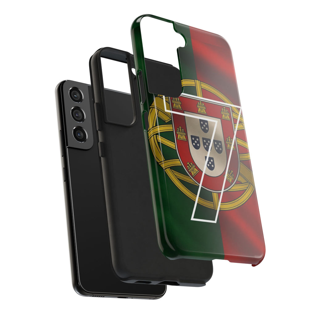 Portugal Flag Number 7 Phone Case