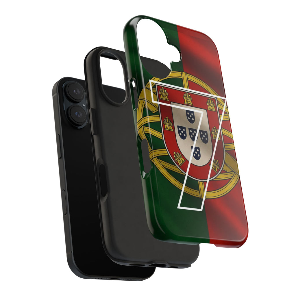 Portugal Flag Number 7 Phone Case