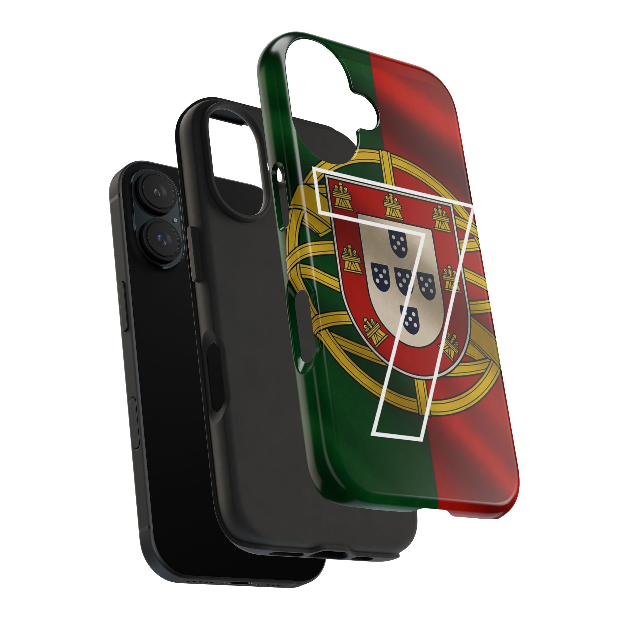 Portugal Flag Number 7 Phone Case