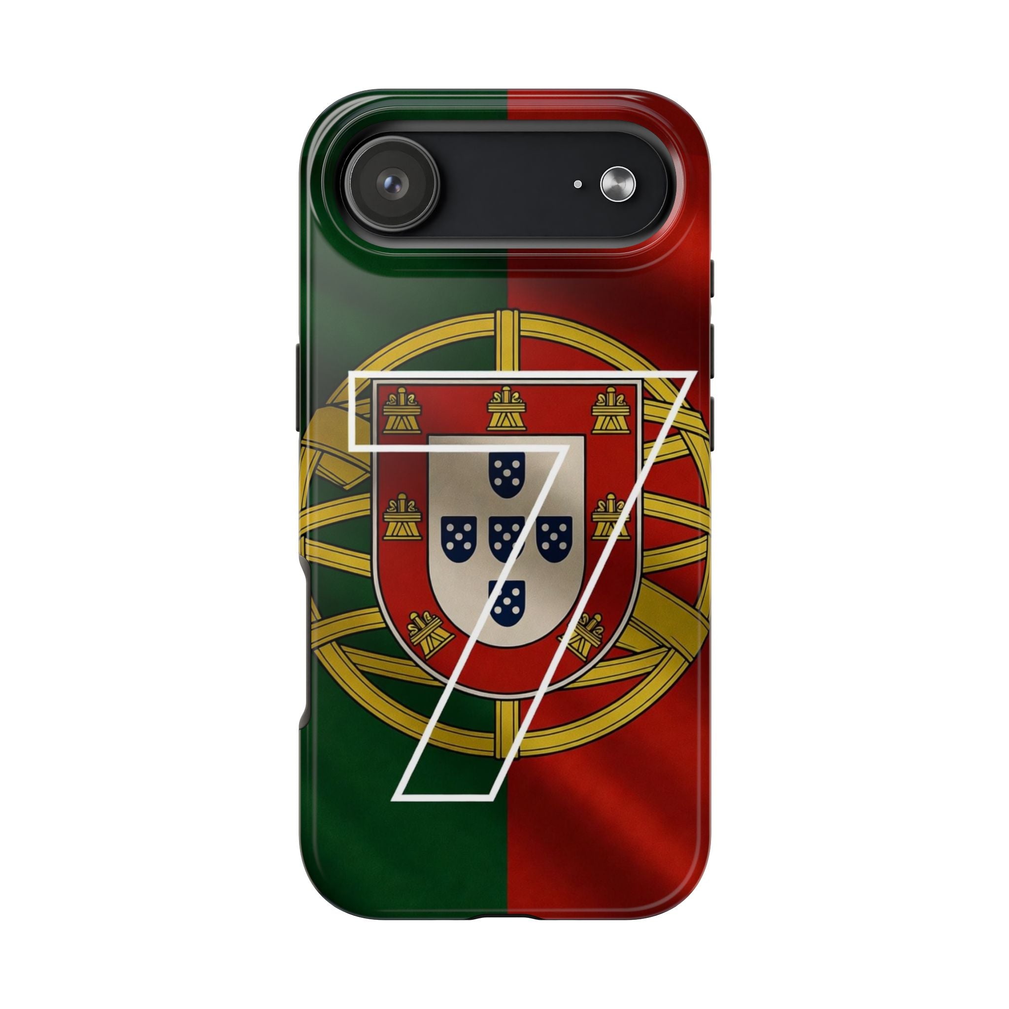 Portugal Flag Number 7 Phone Case