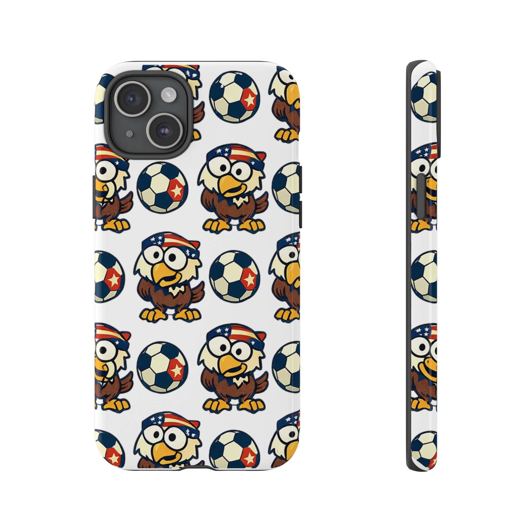Eagle Soccer Pattern Phone Case