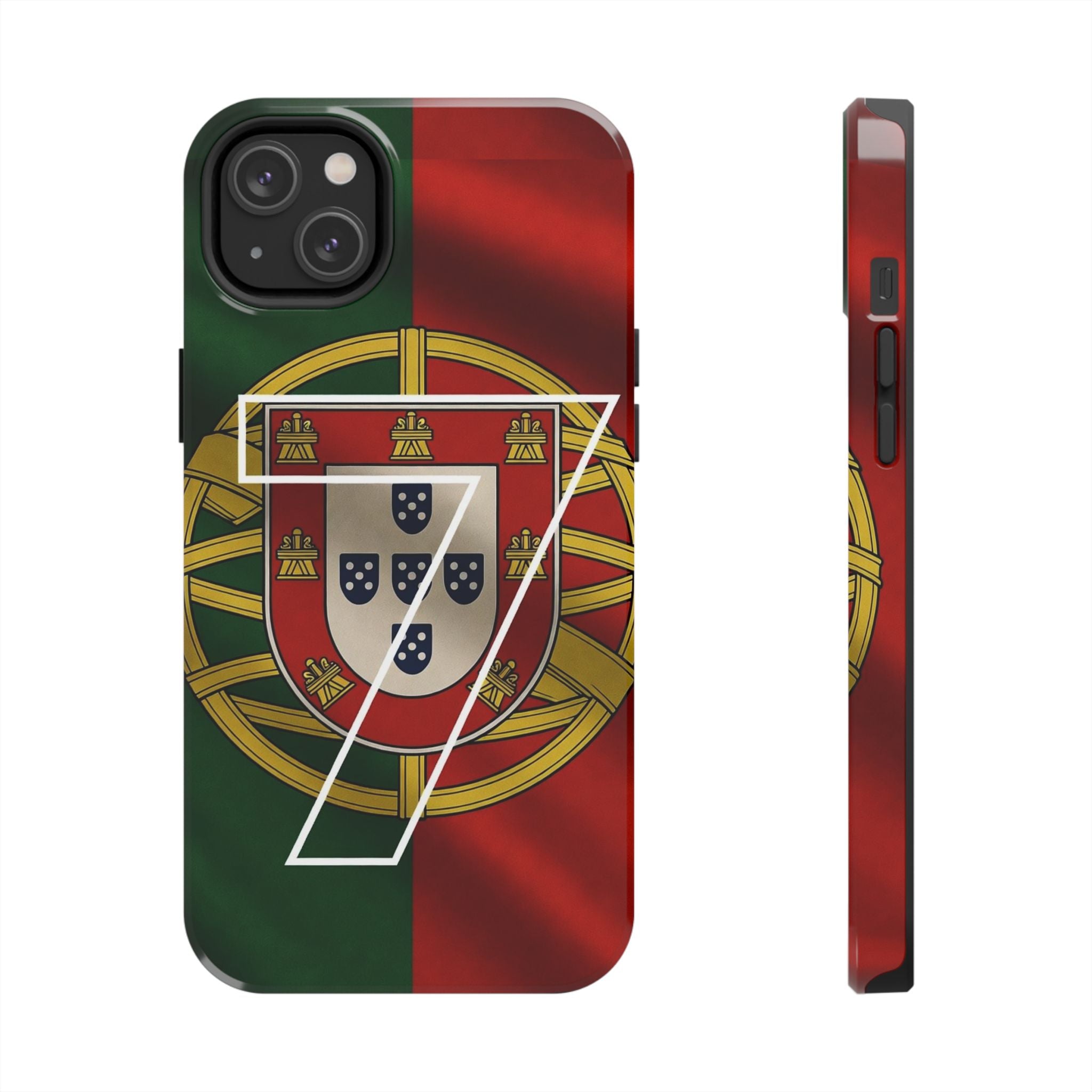Portugal Flag Number 7 Phone Case