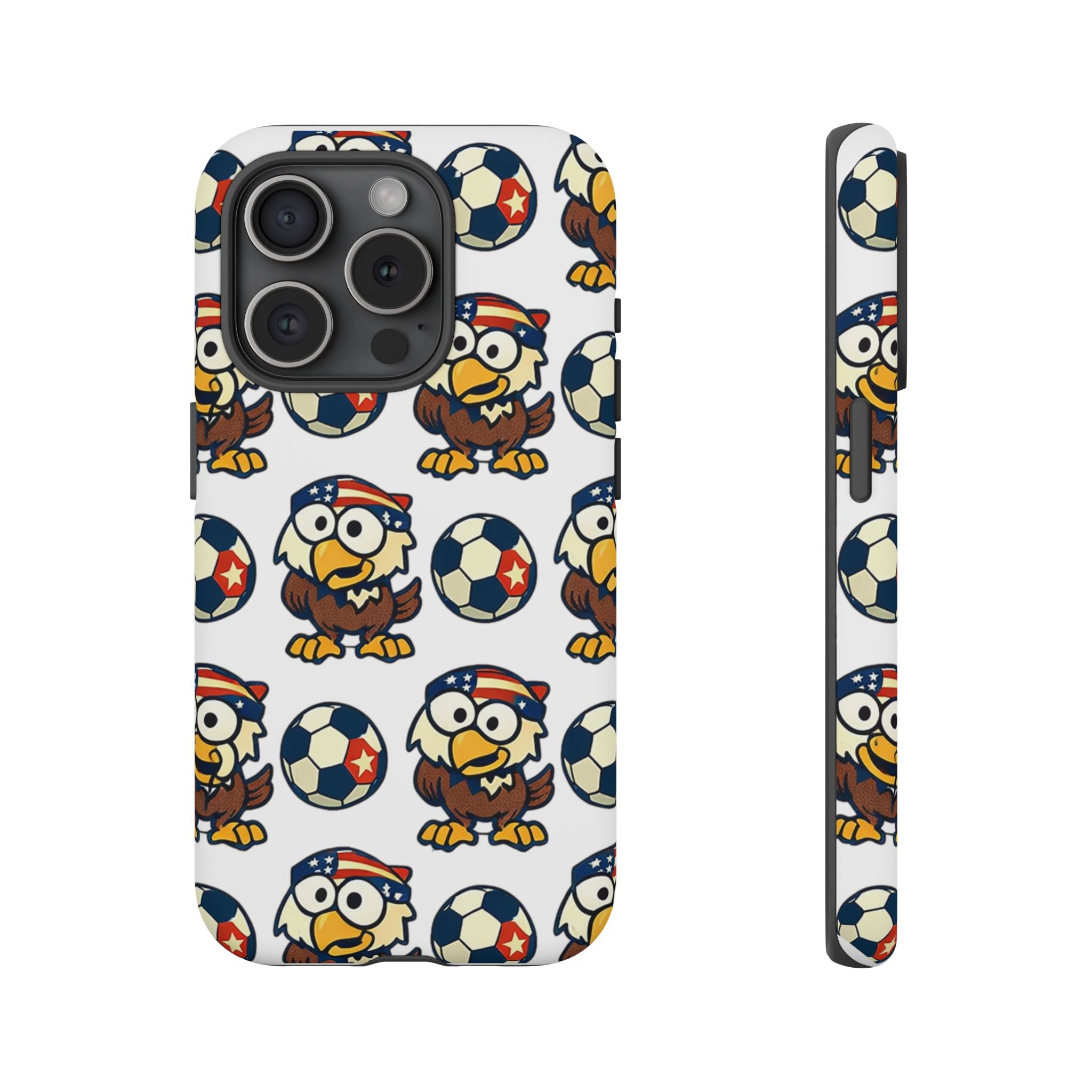 Eagle Soccer Pattern Phone Case