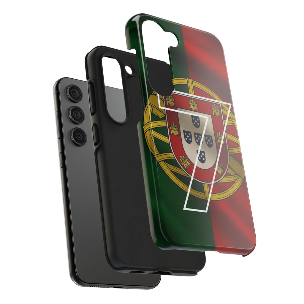 Portugal Flag Number 7 Phone Case