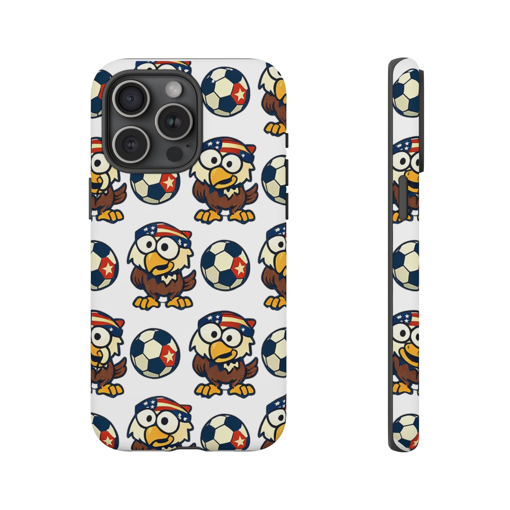 Eagle Soccer Pattern Phone Case